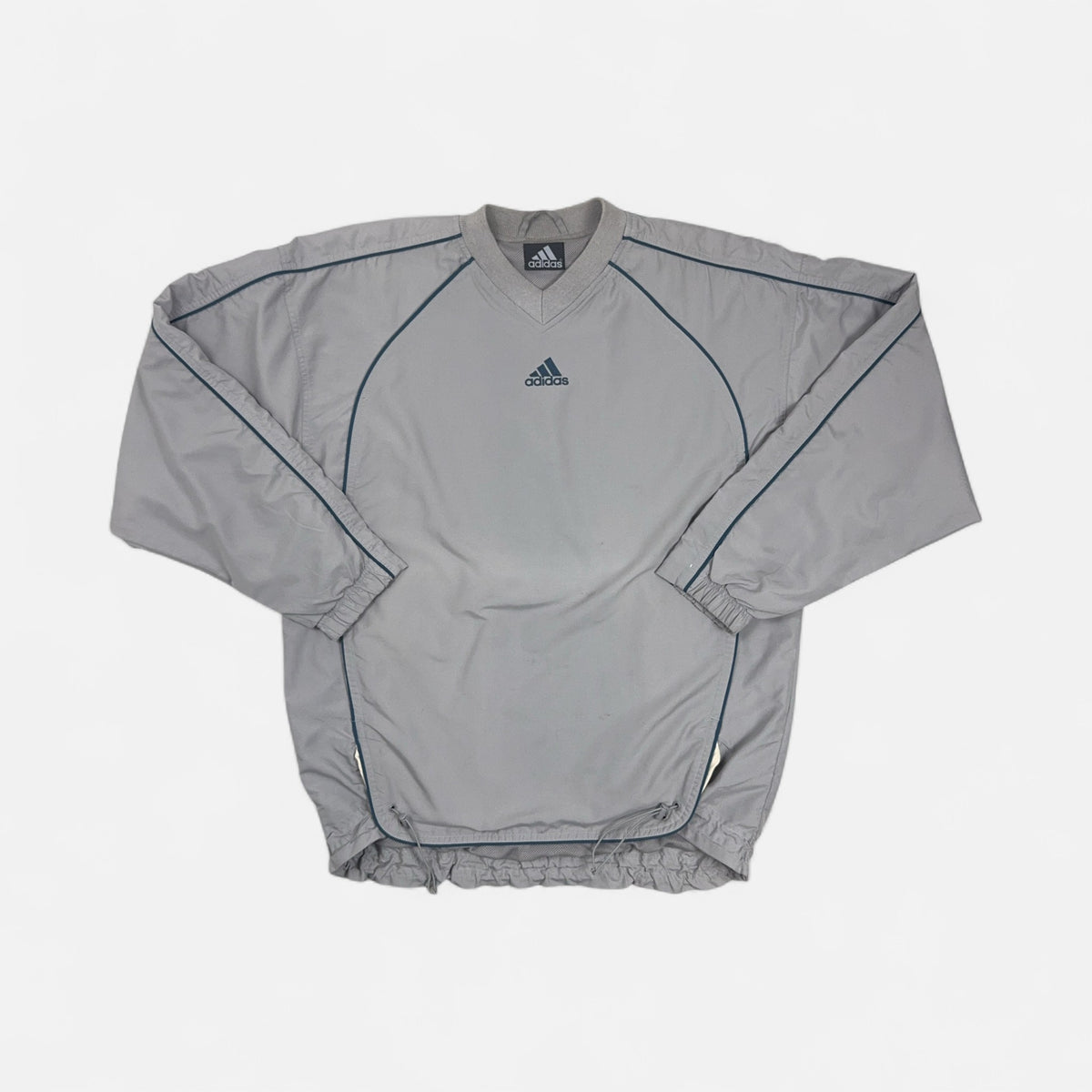Vintage Adidas Grey Sweatshirt (L)