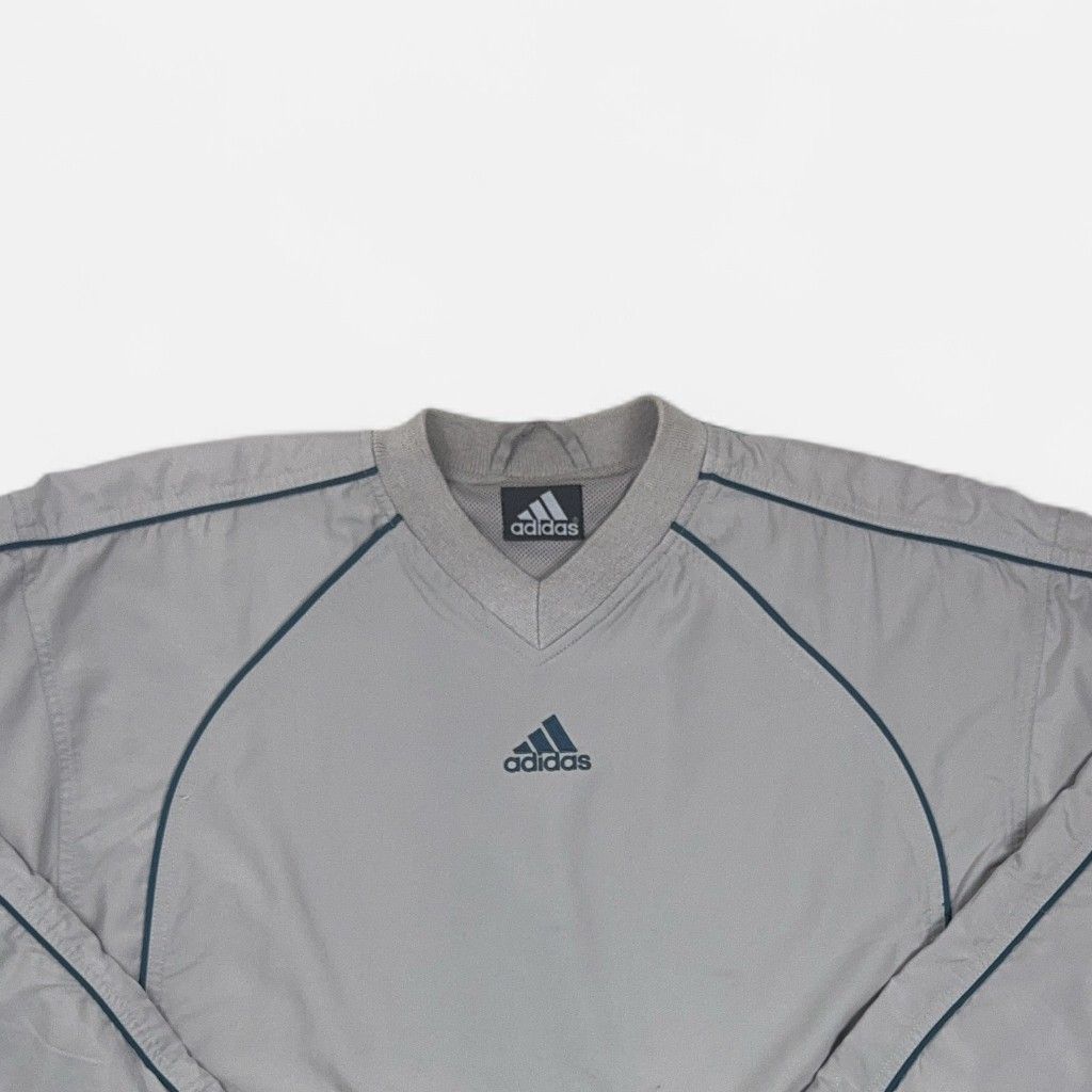 Vintage Adidas Grey Sweatshirt (L)