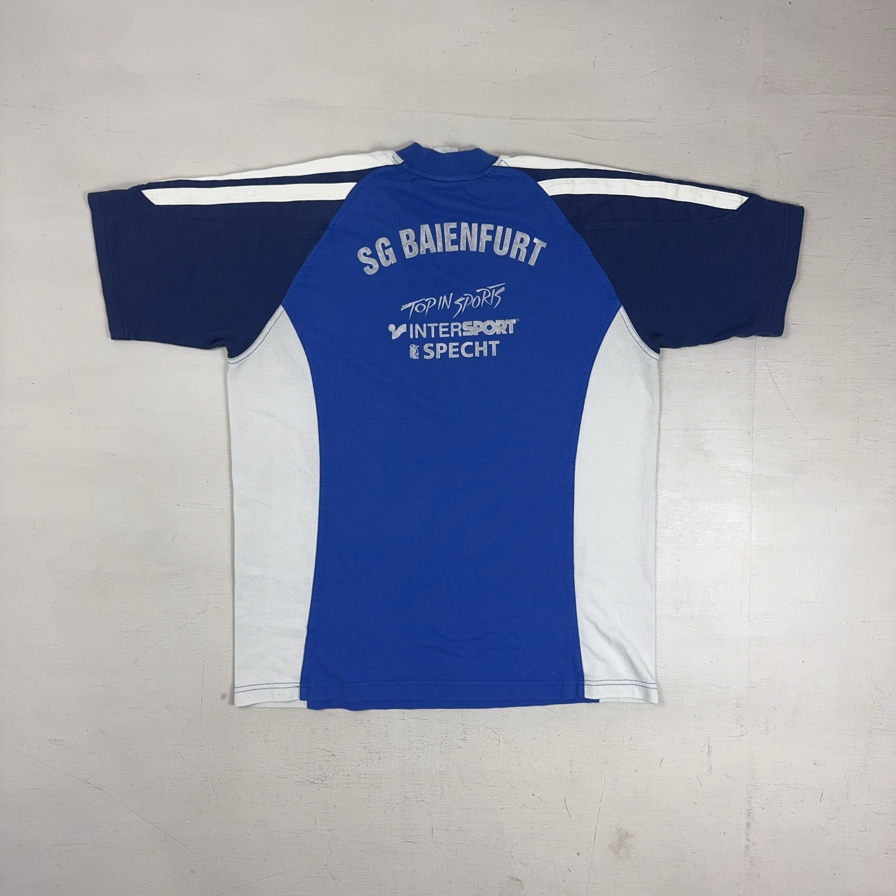 Vintage Adidas Blue Football Shirt (M)