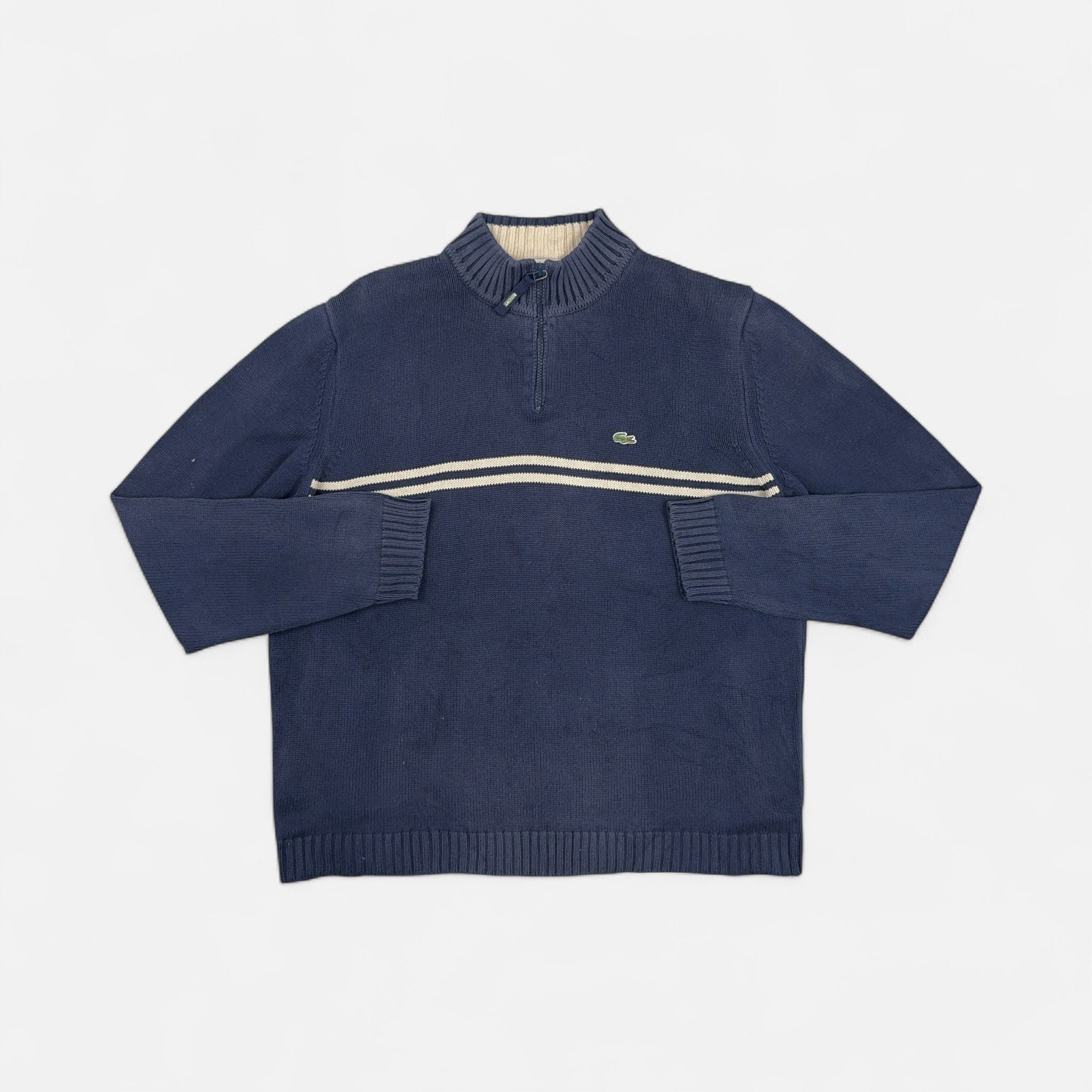 Vintage Lacoste Blue 1/4 Zip (M)
