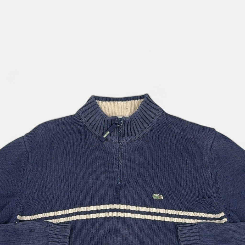 Vintage Lacoste Blue 1/4 Zip (M)