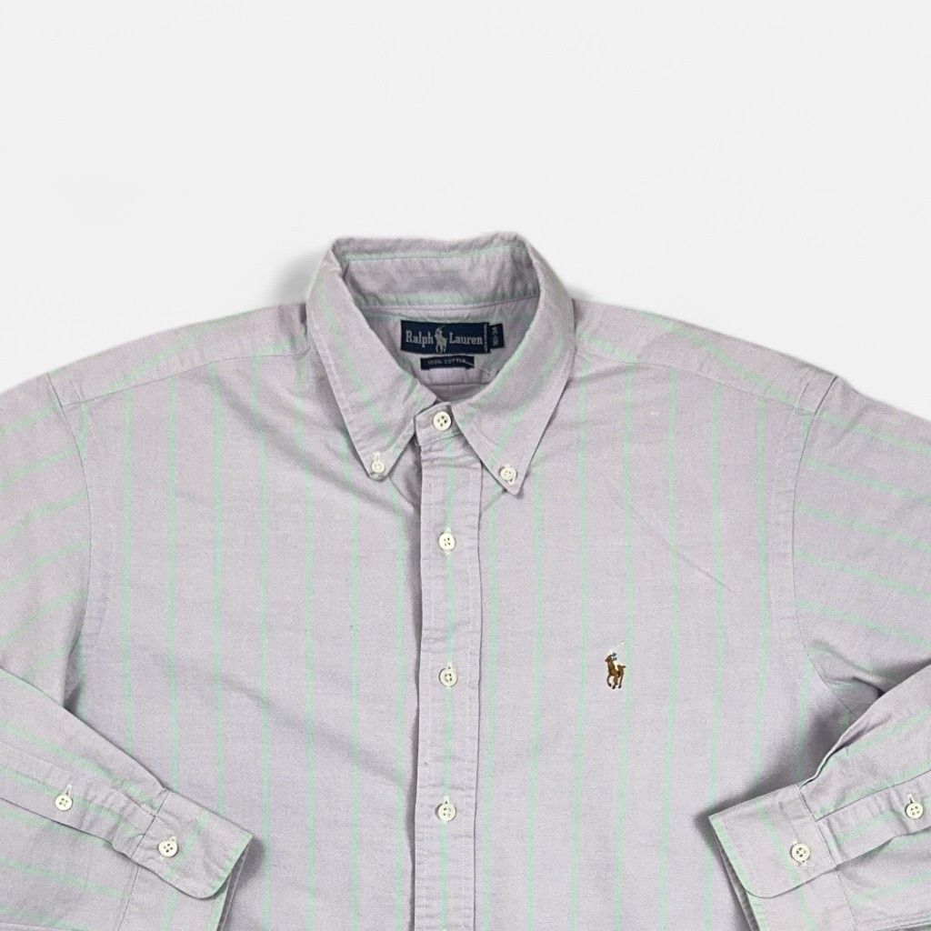 Vintage Ralph Lauren Purple Shirt (L)