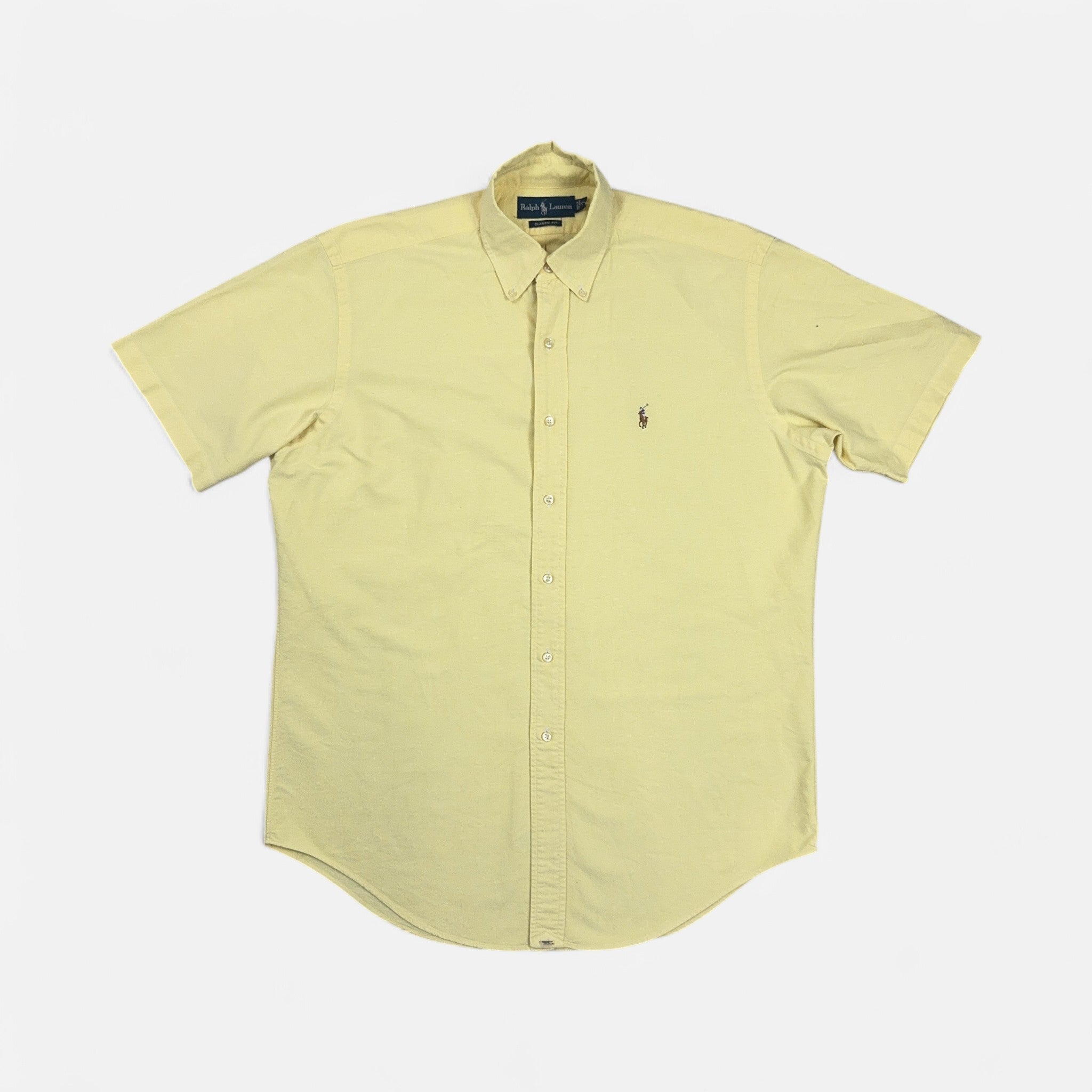 Vintage Ralph Lauren Yellow Shirt (M)