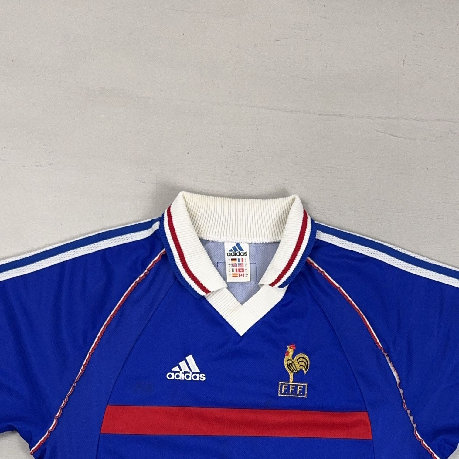 France 1998 - 2000 Adidas Home Jersey (L)