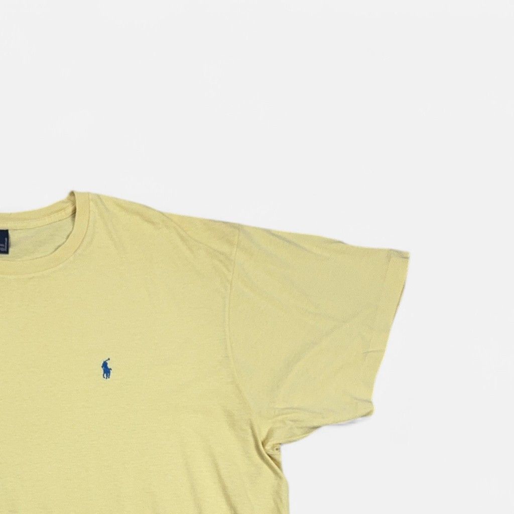 Vintage Polo Ralph Lauren Yellow T-shirt (XXL)