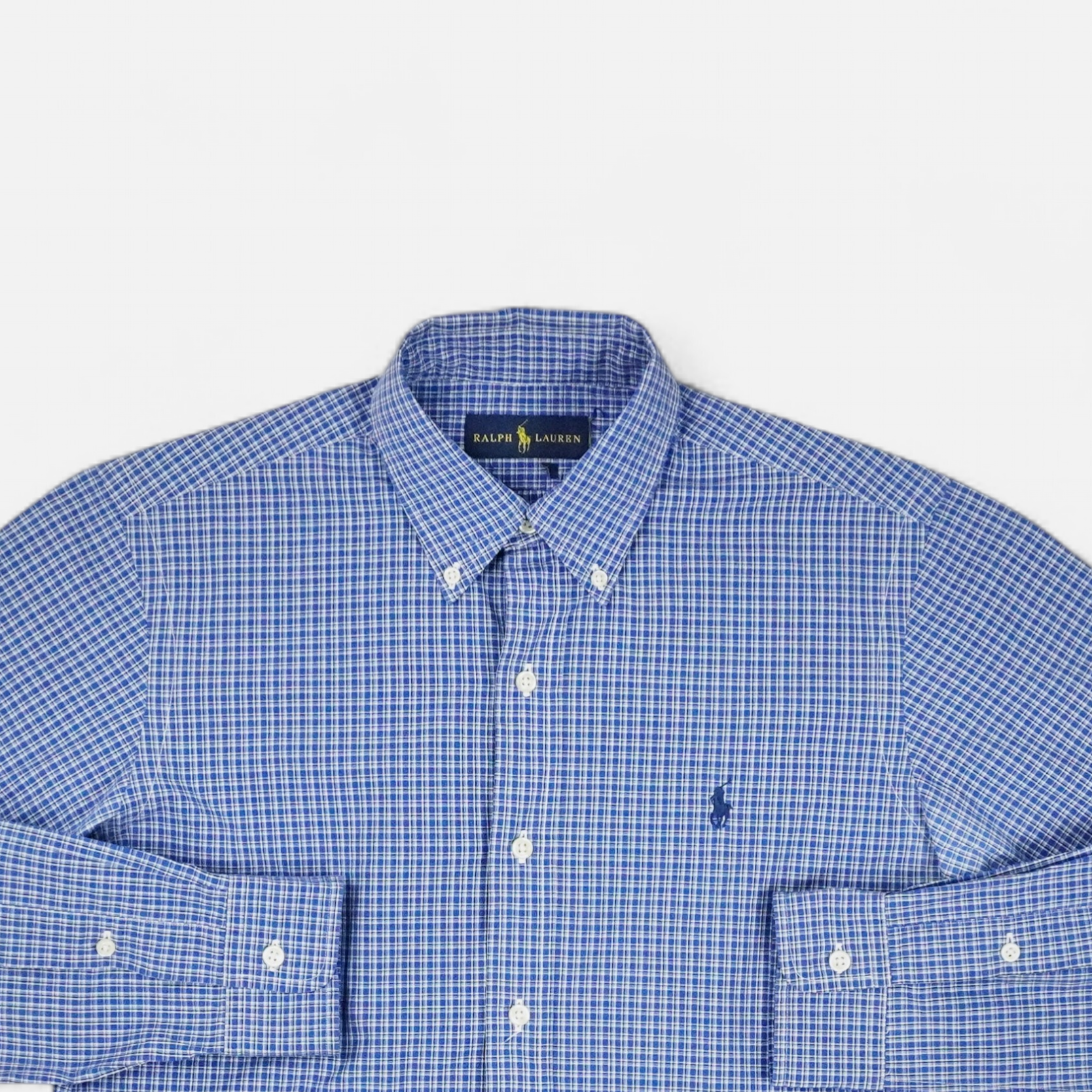 Vintage Ralph Lauren Blue Shirt (S)