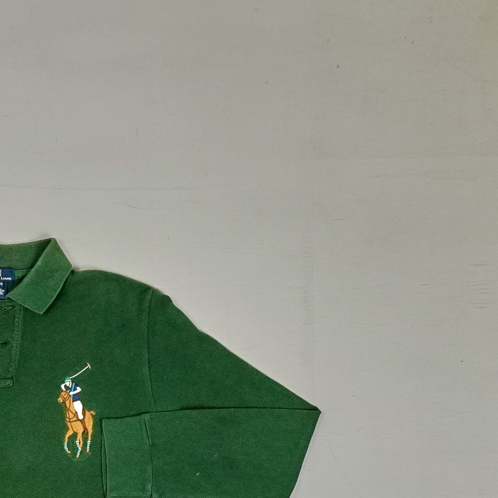 Vintage Polo Ralph Lauren Green Shirt (XS)