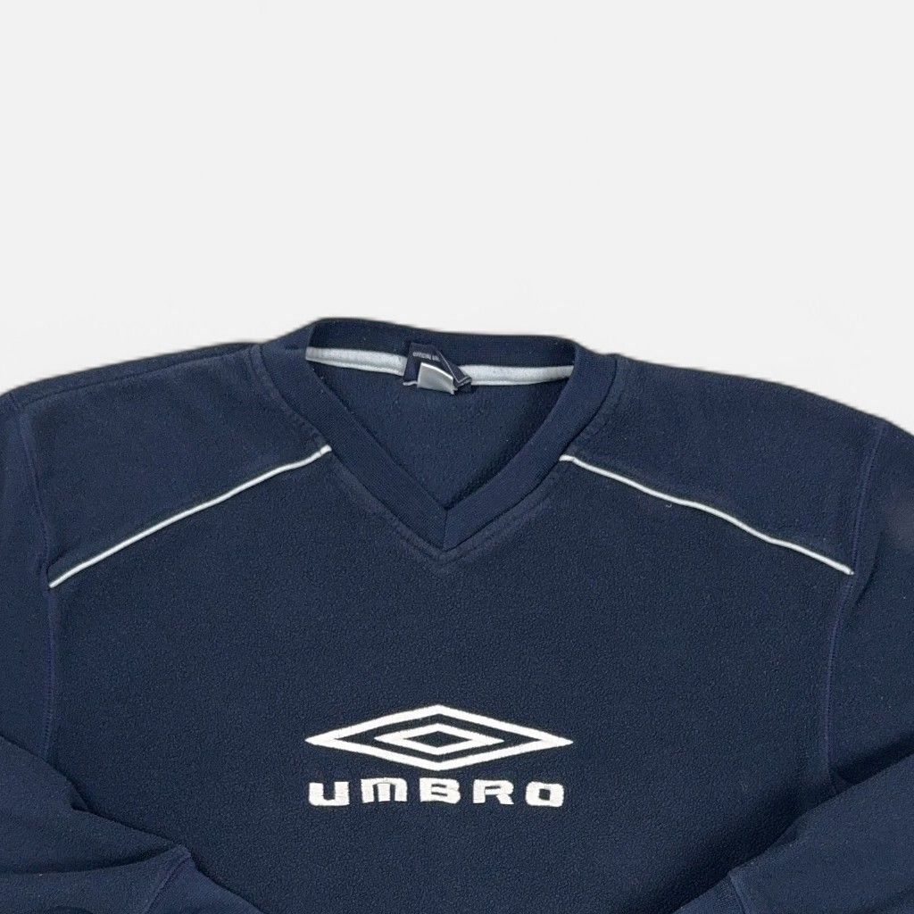 Vintage Umbro Blue Fleece Sweatshirt (S)