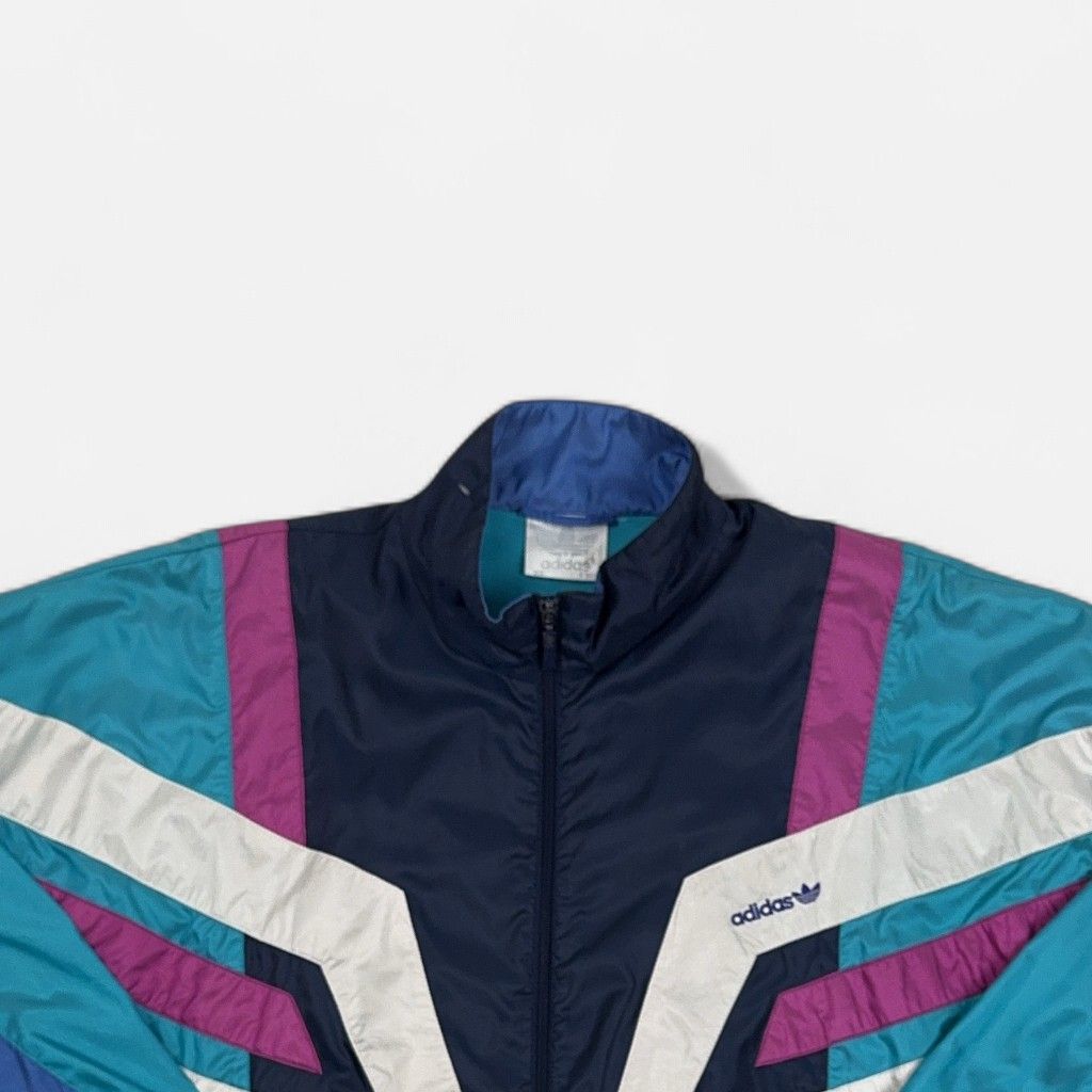 Vintage Adidas Multicoloured Trackjacket (L )