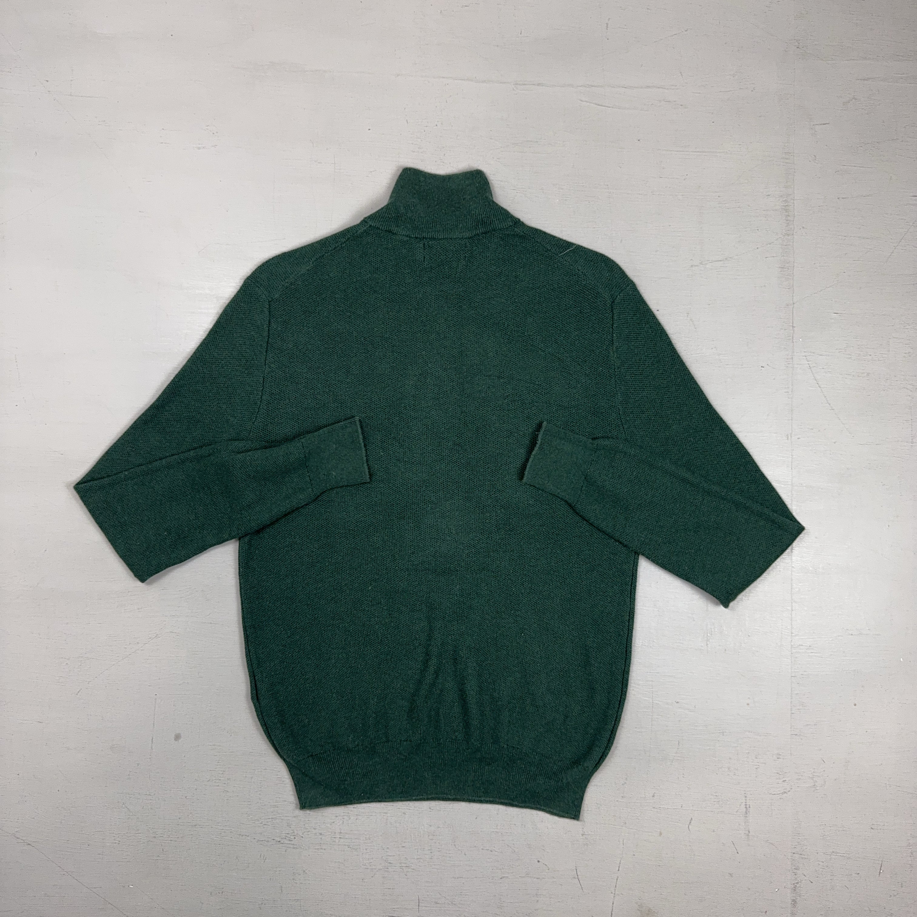 Vintage Polo Ralph Lauren Green 1/4 Zip (XS)