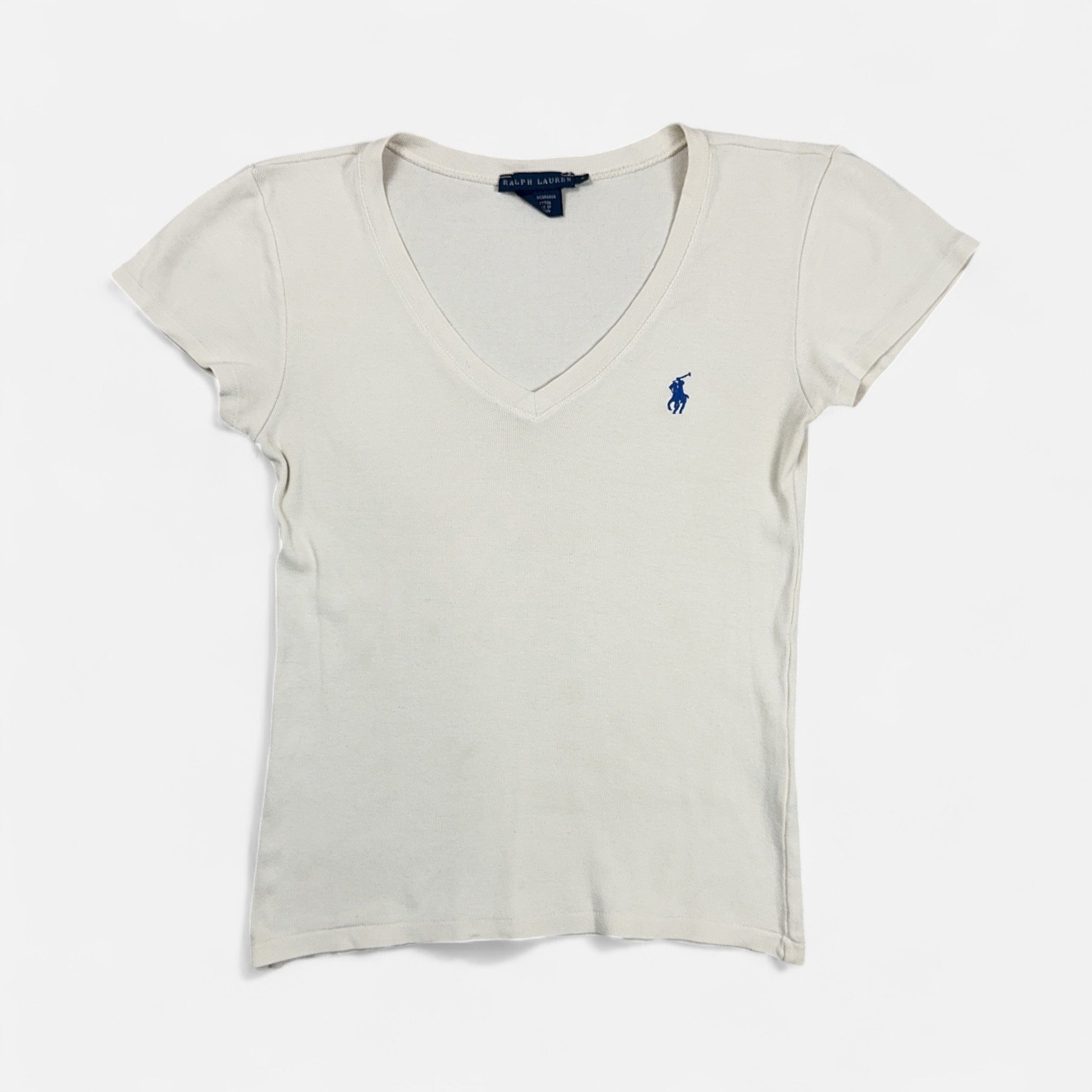Vintage Ralph Lauren White Top Womens (S)
