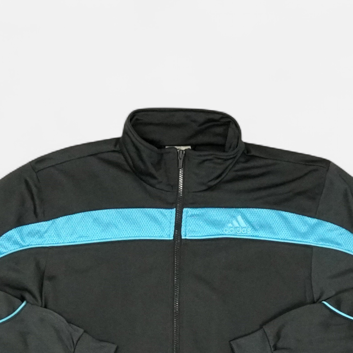 Vintage Adidas Black Trackjacket (L)
