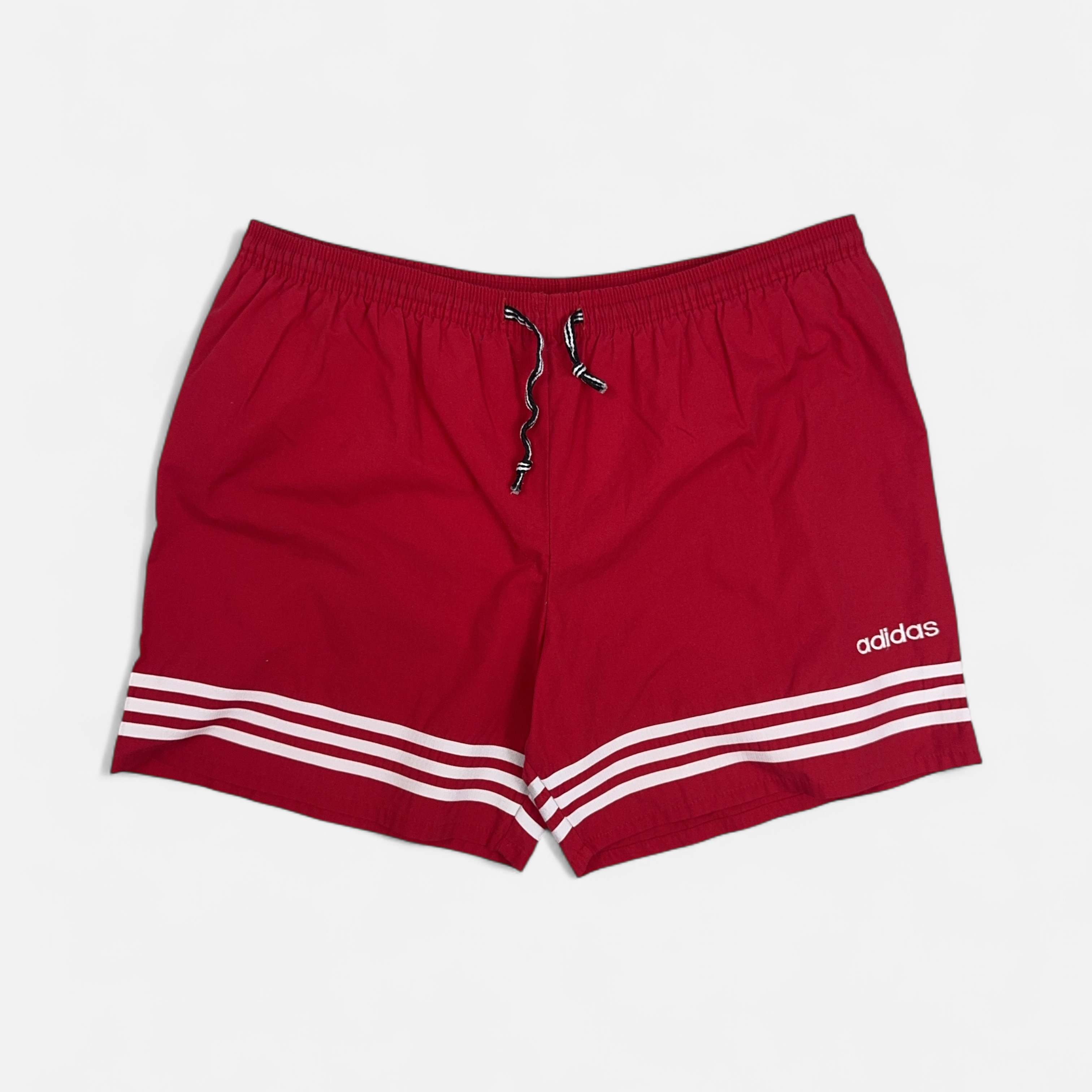 Vintage Adidas Red Shorts (L)