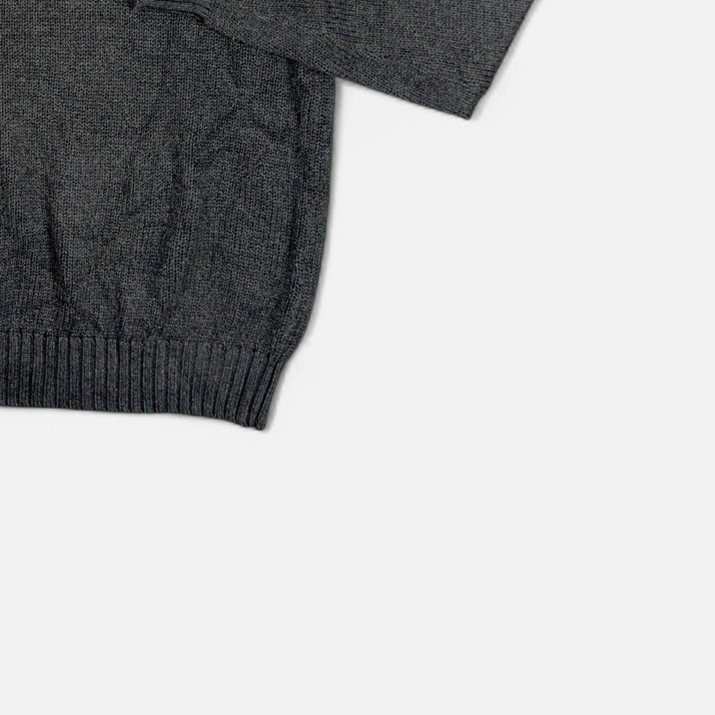 Vintage Polo Ralph Lauren Grey Knit Jumper (L)