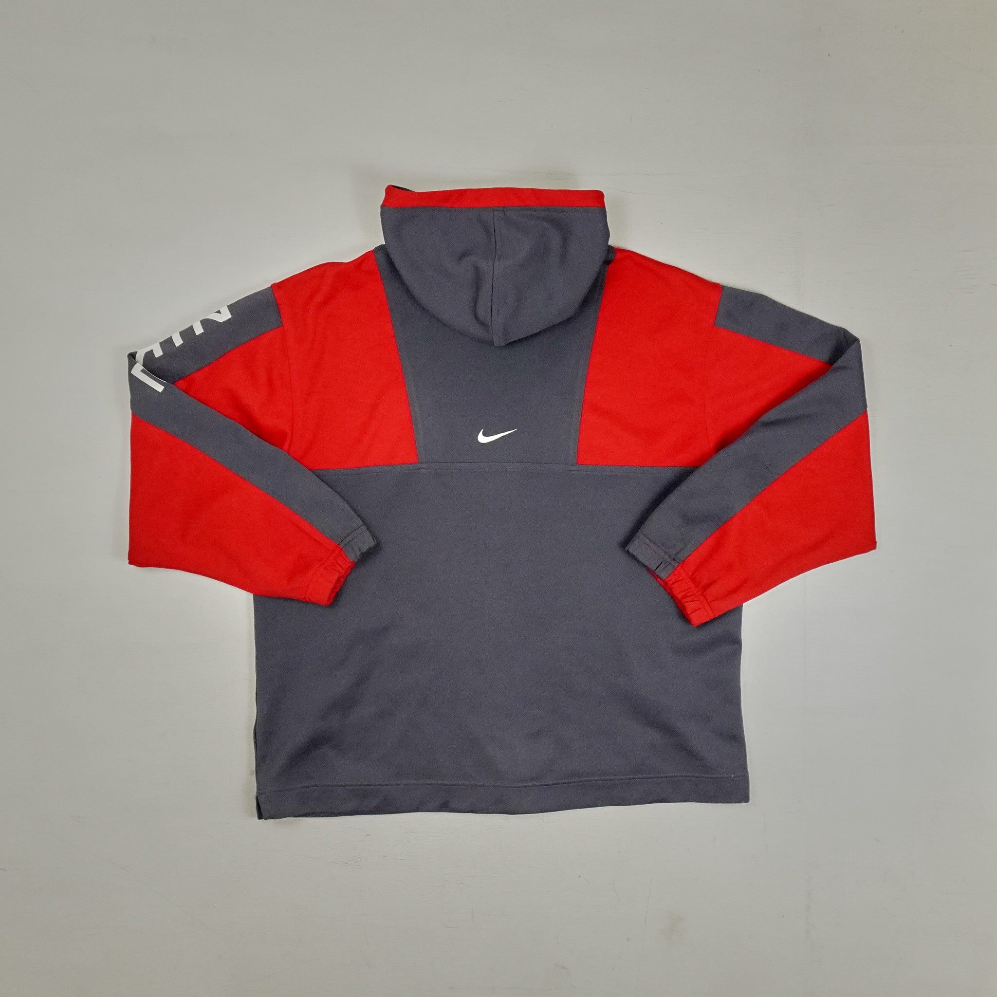 Vintage Nike Grey Hoodie (L)