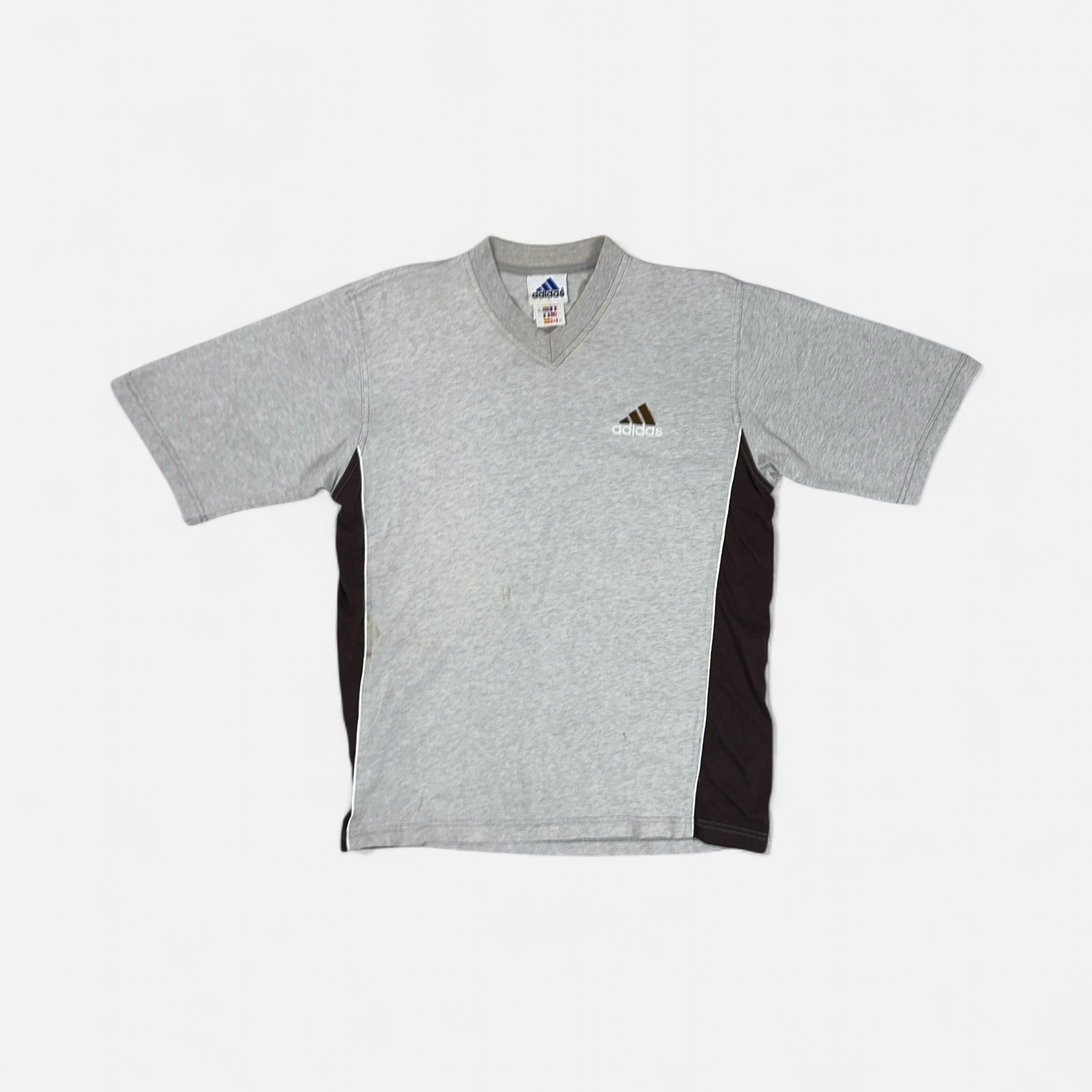 Vintage Adidas Grey T-shirt (M)