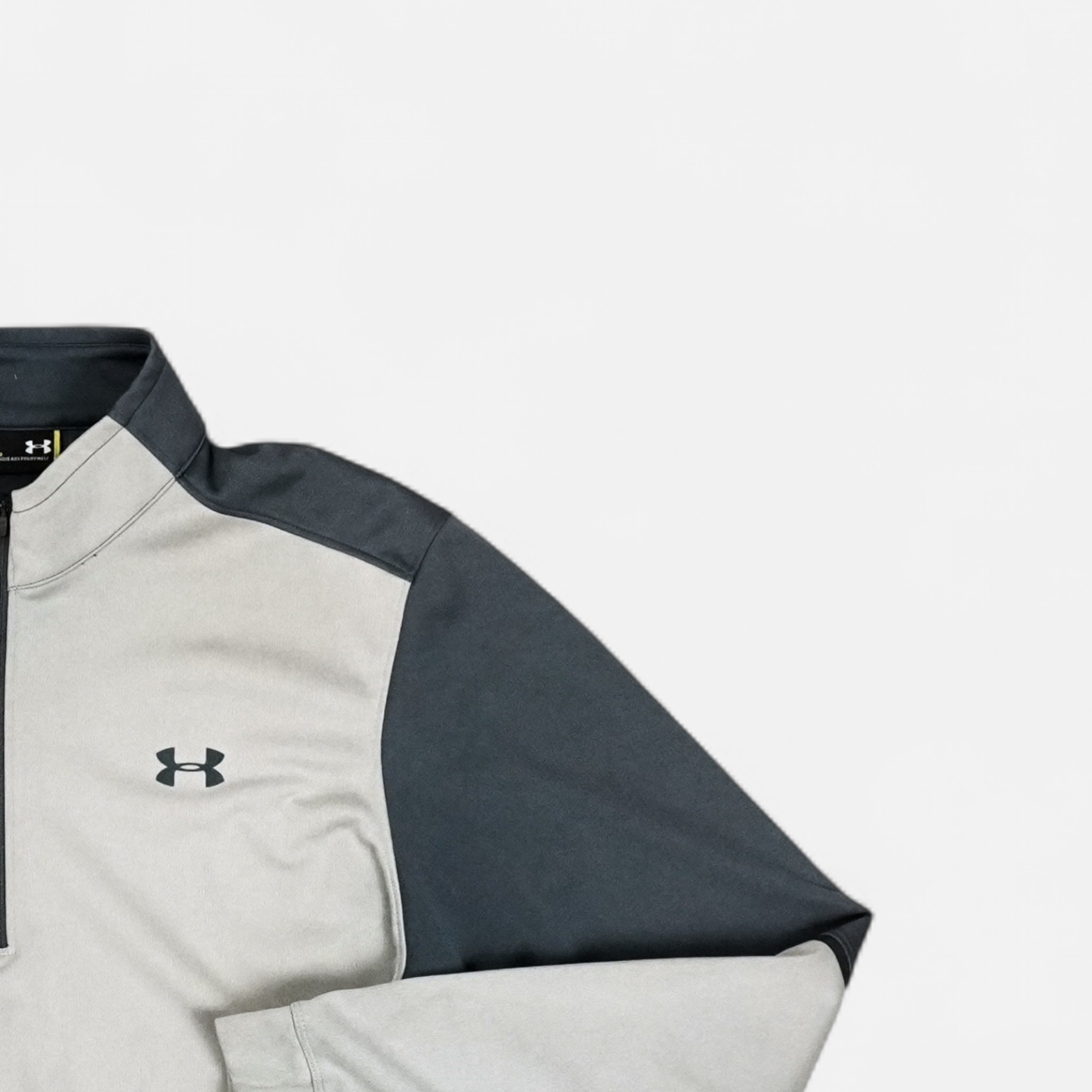 Vintage Under Armour Grey 1/4 Zip (M)
