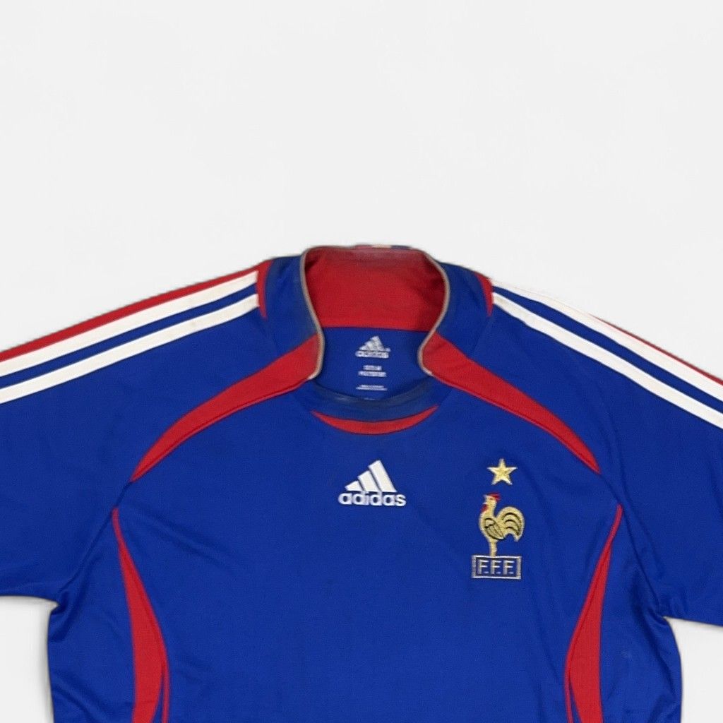 France 2006/07 Adidas Home Jersey (M)