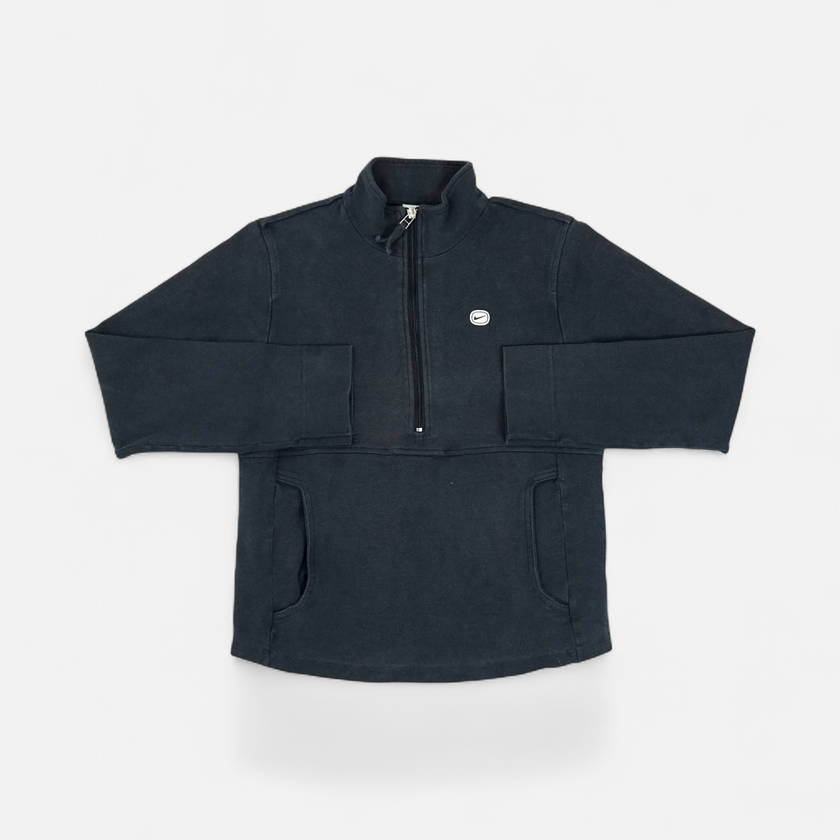 Vintage Nike Black 1/4 Zip (XS)