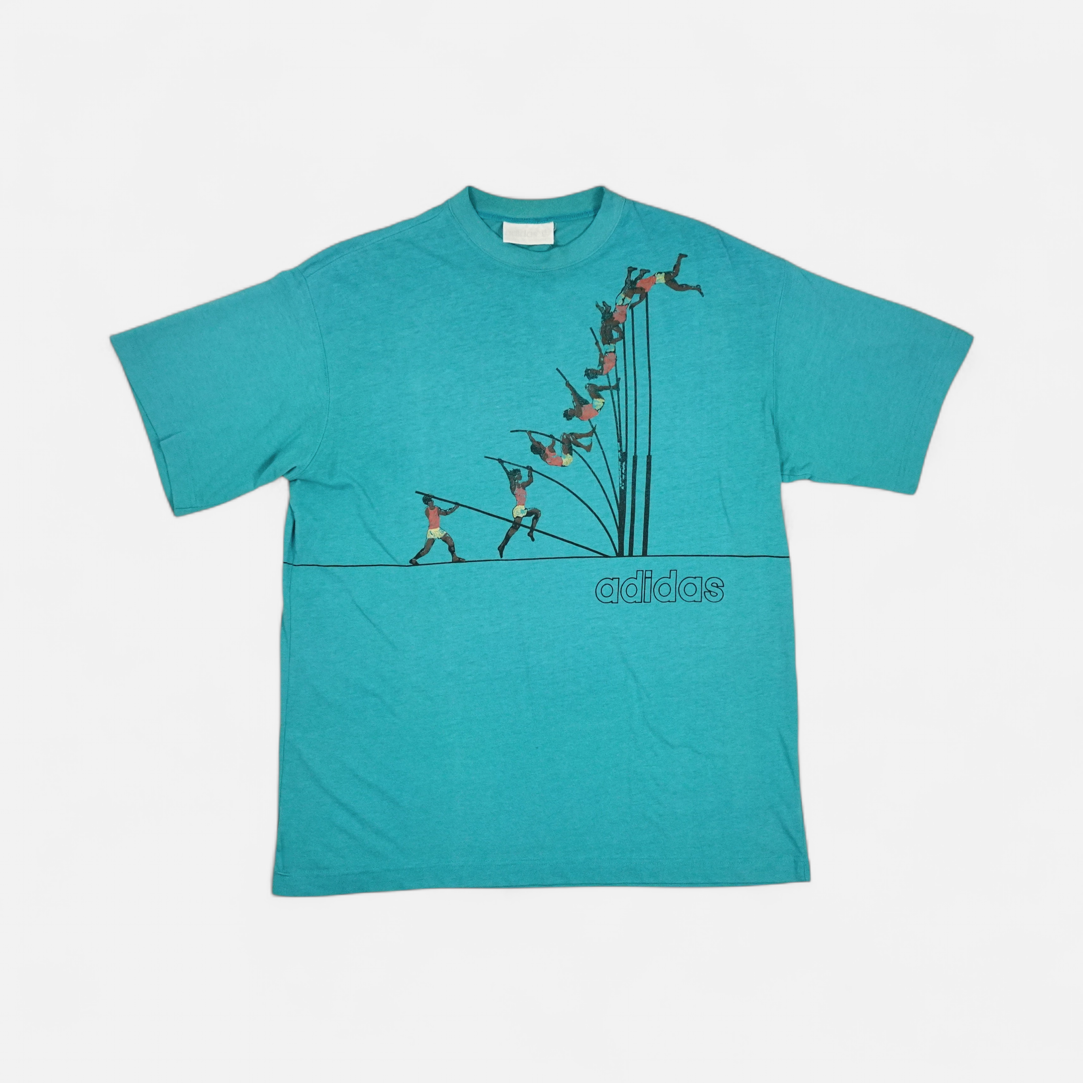 Vintage Adidas Blue T-shirt (L)