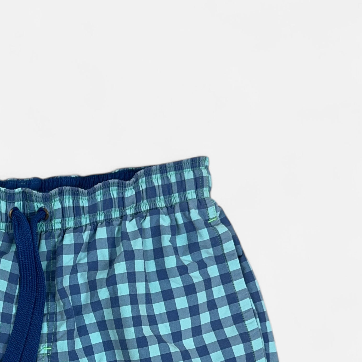 Vintage Adidas Blue Shorts (XS) detail