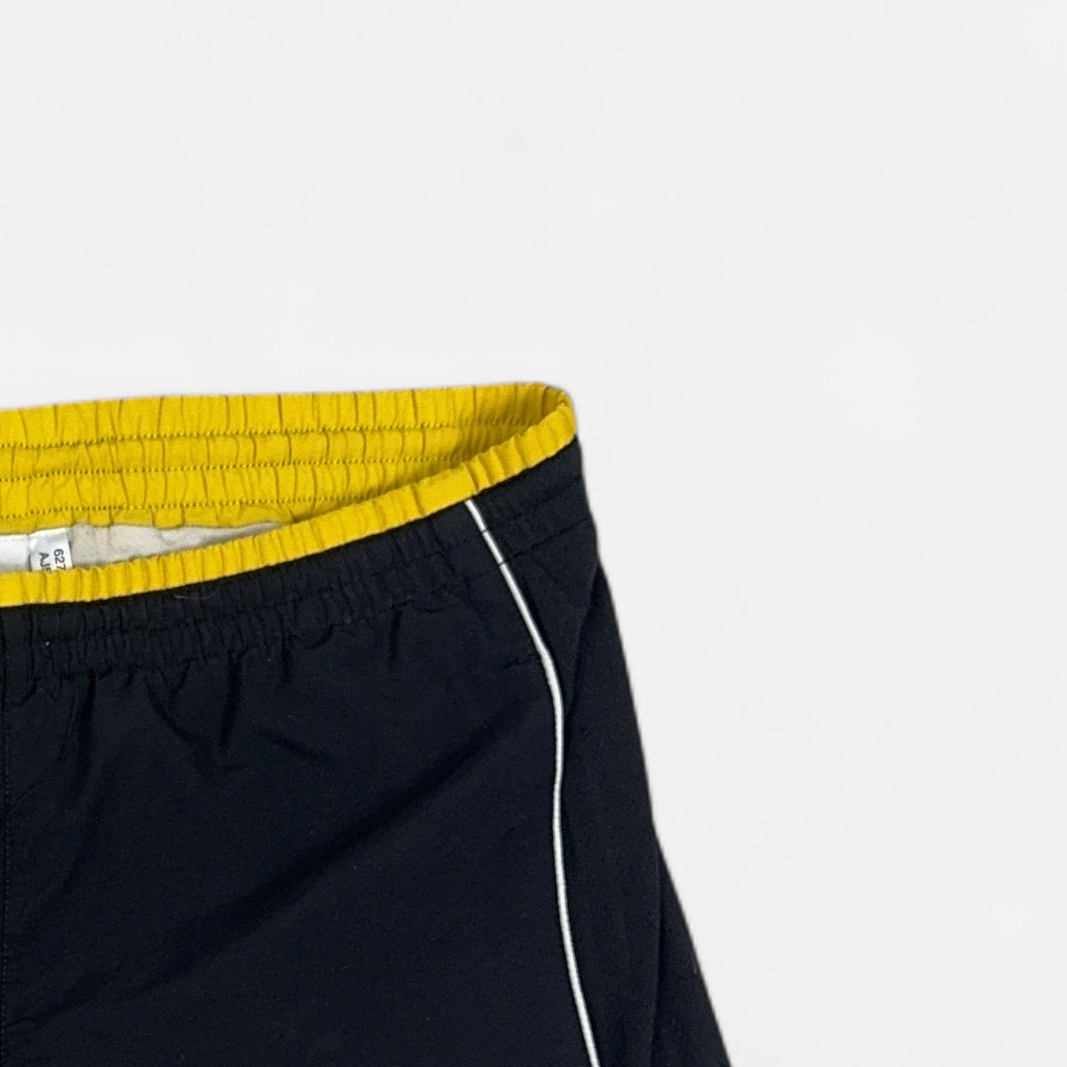Vintage Adidas Black Shorts (S) detail