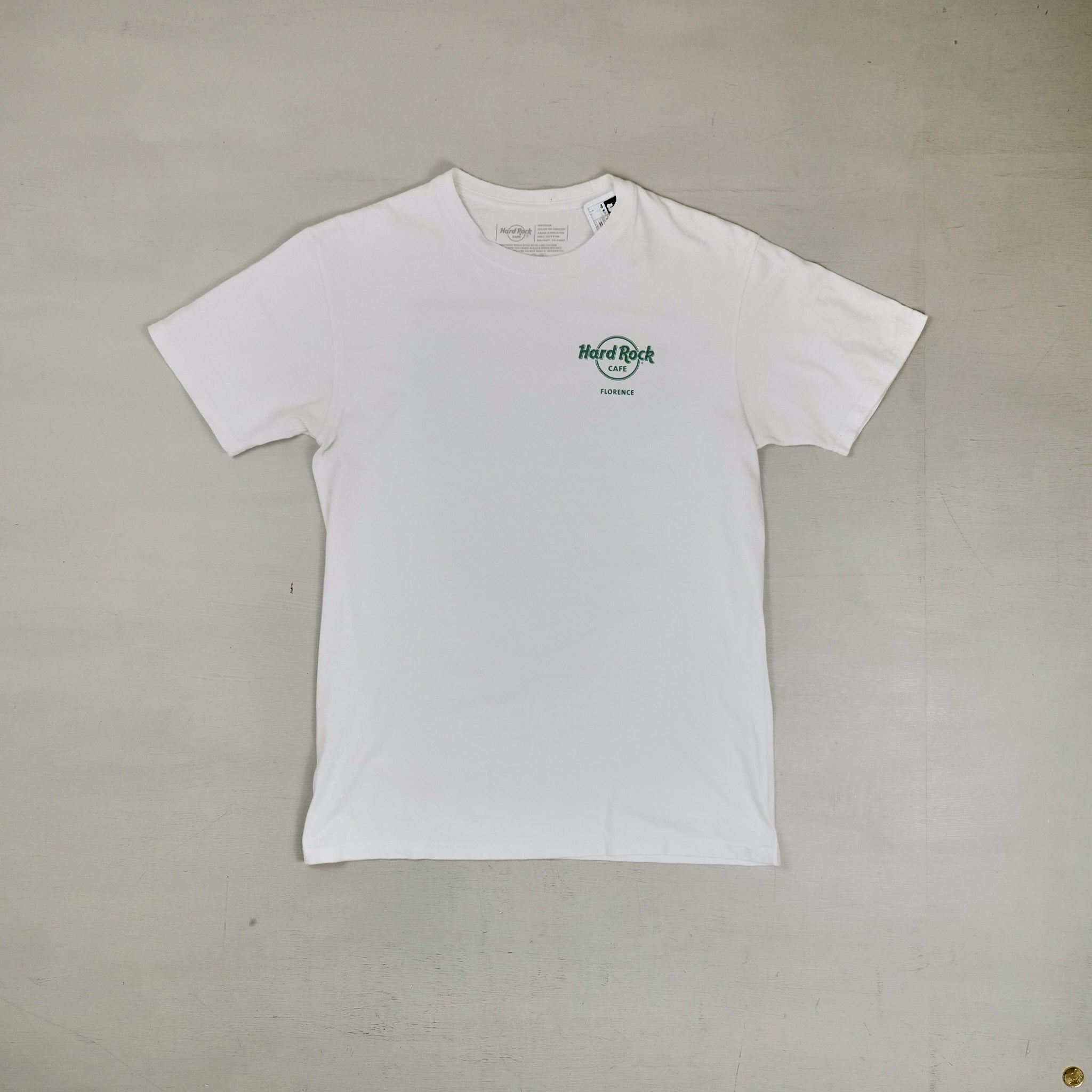 Vintage Hard Rock Cafe Florence White T-shirt (M)