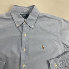 Vintage Polo Ralph Lauren Blue Shirt (M)