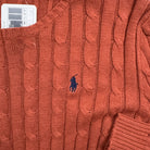 Vintage Polo Ralph Lauren Red Knit Jumper (L)