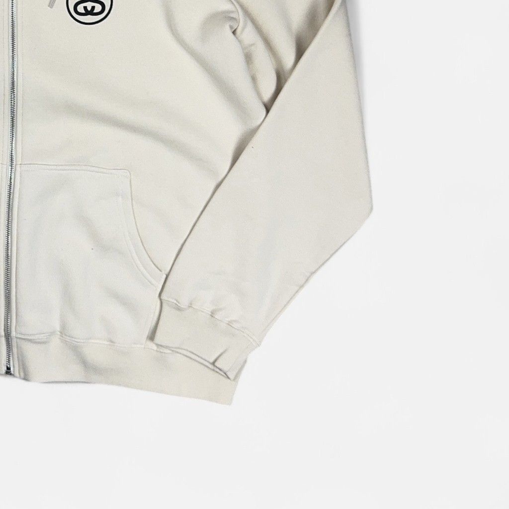 Stüssy White Hoodie