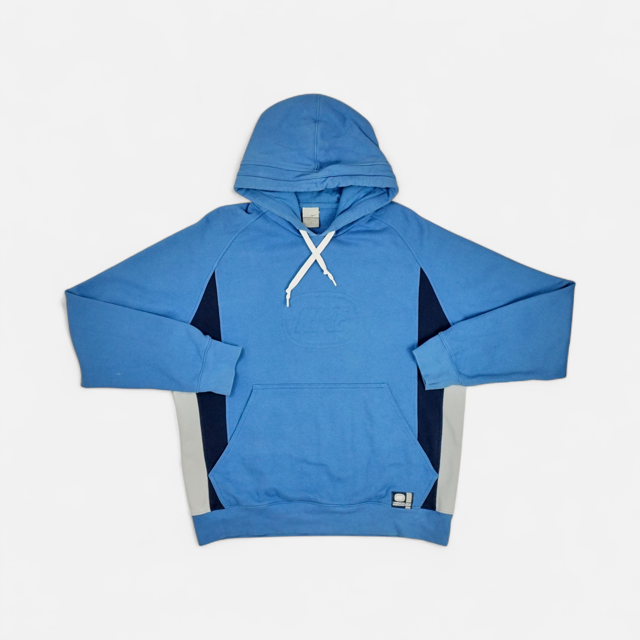 Vintage Nike Blue Hoodie (L)
