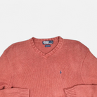 Vintage Polo Ralph Lauren Pink Knit Jumper (L)
