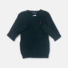 Vintage Polo Ralph Lauren Green Knit Jumper
