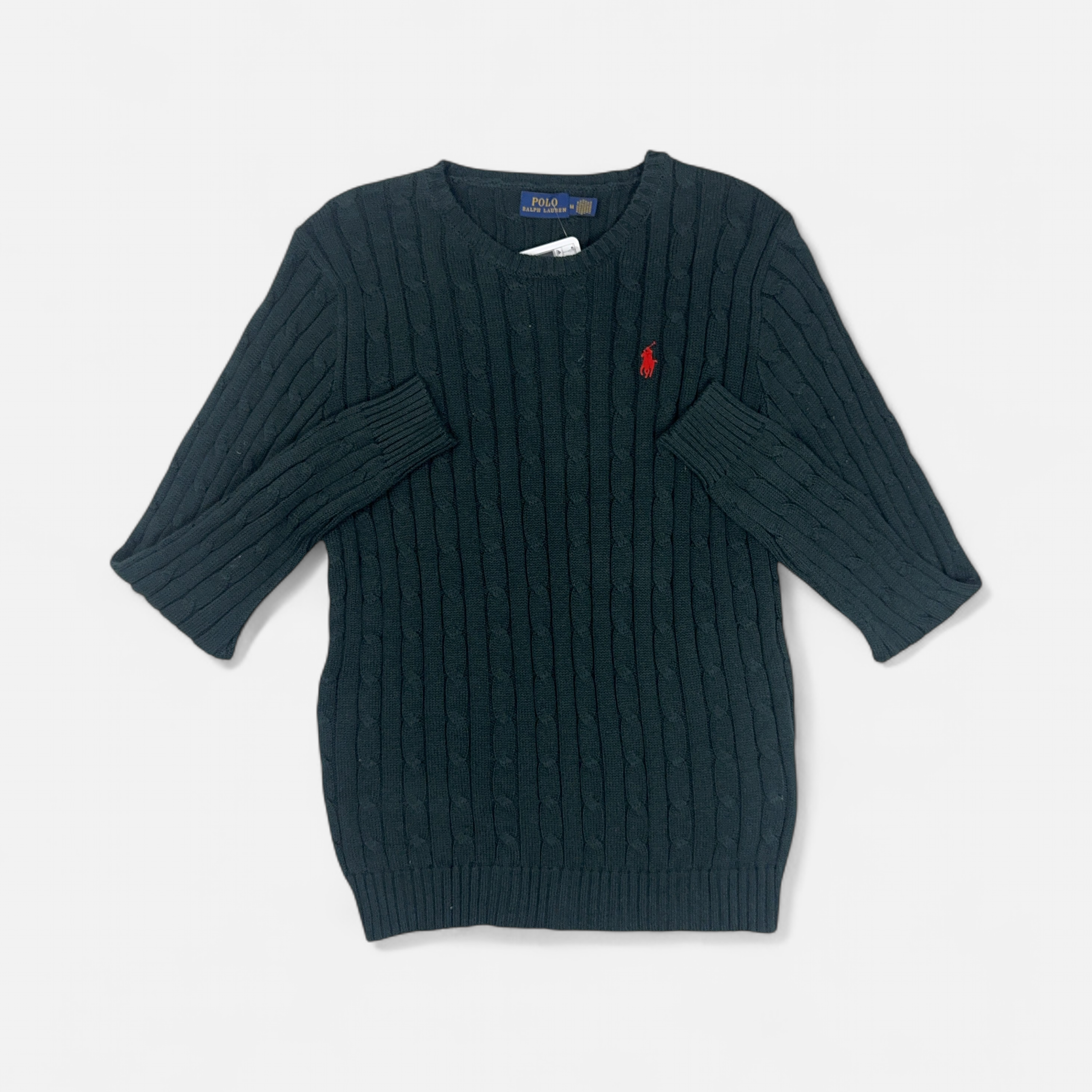 Vintage Polo Ralph Lauren Green Knit Jumper