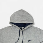 Vintage Nike Grey Hoodie (L)