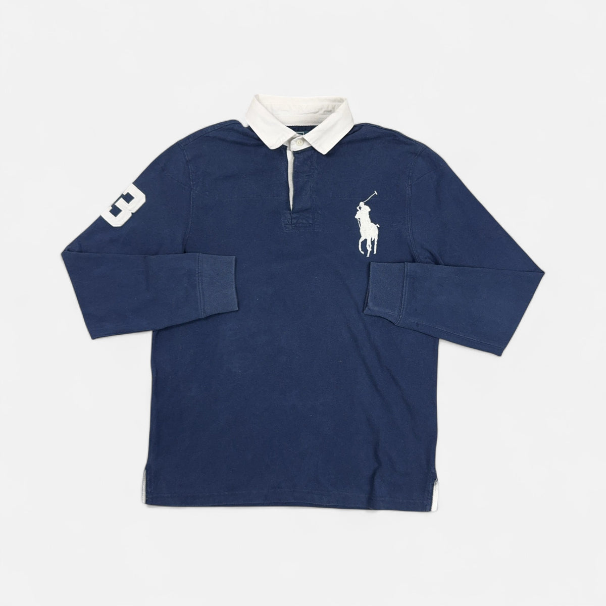 Vintage Polo Ralph Lauren Blue Shirt (M)