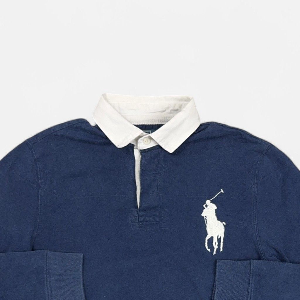 Vintage Polo Ralph Lauren Blue Shirt (M)
