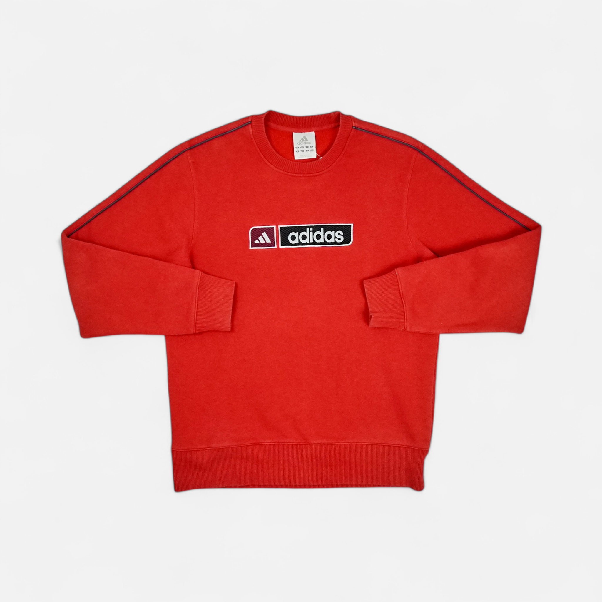 Vintage Adidas Red Sweatshirt (S)