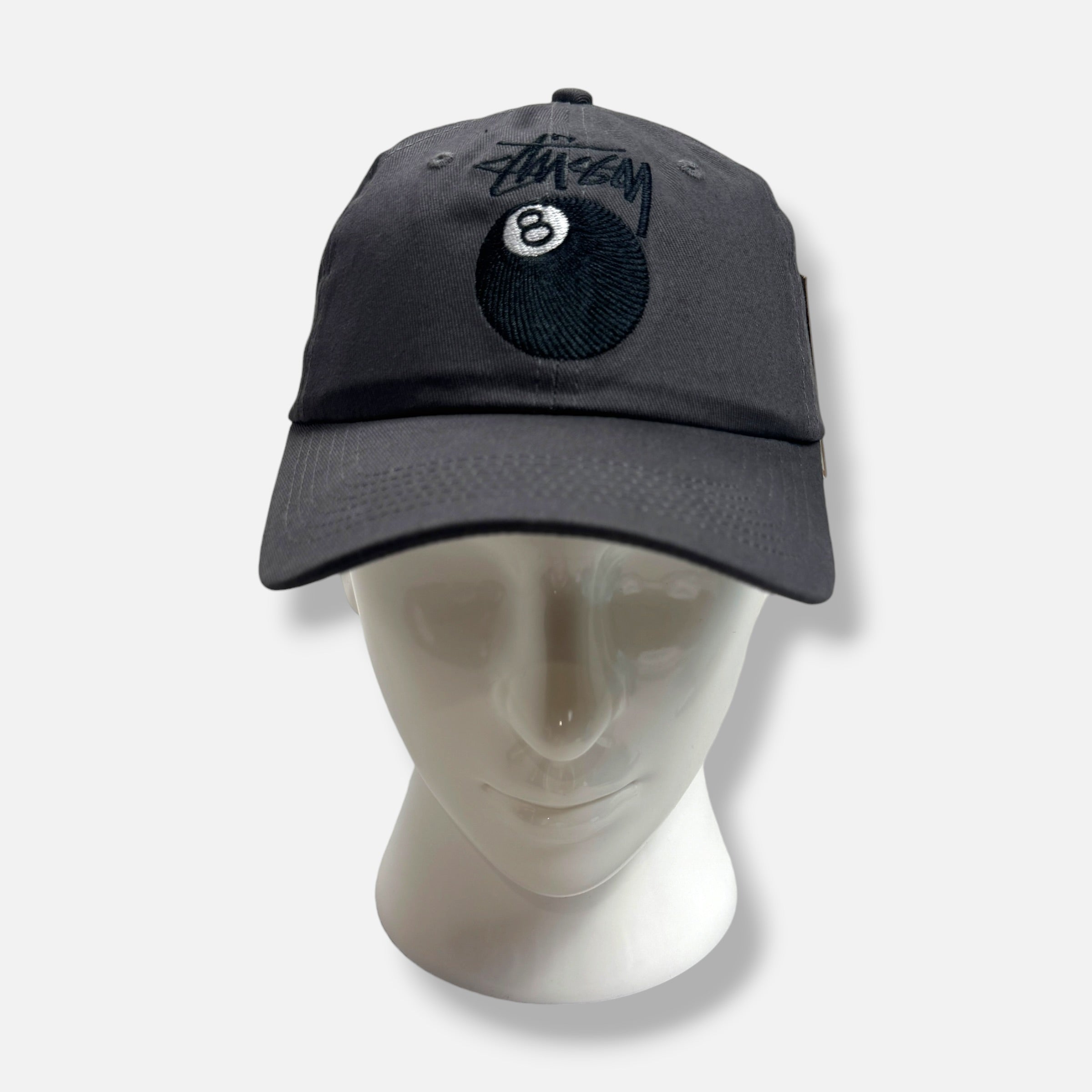 Stussy Grey 8 Ball Cap