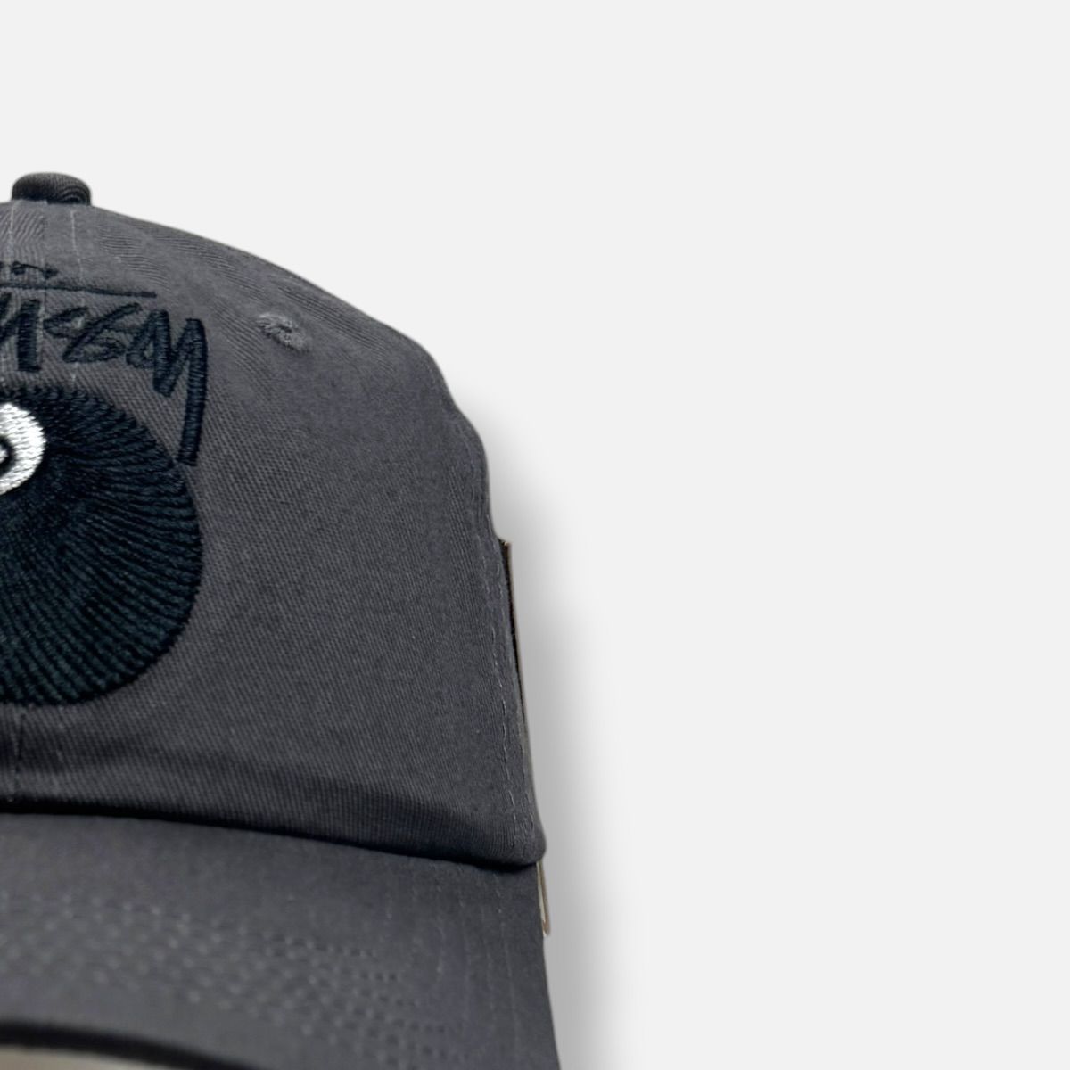 Stussy Grey 8 Ball Cap
