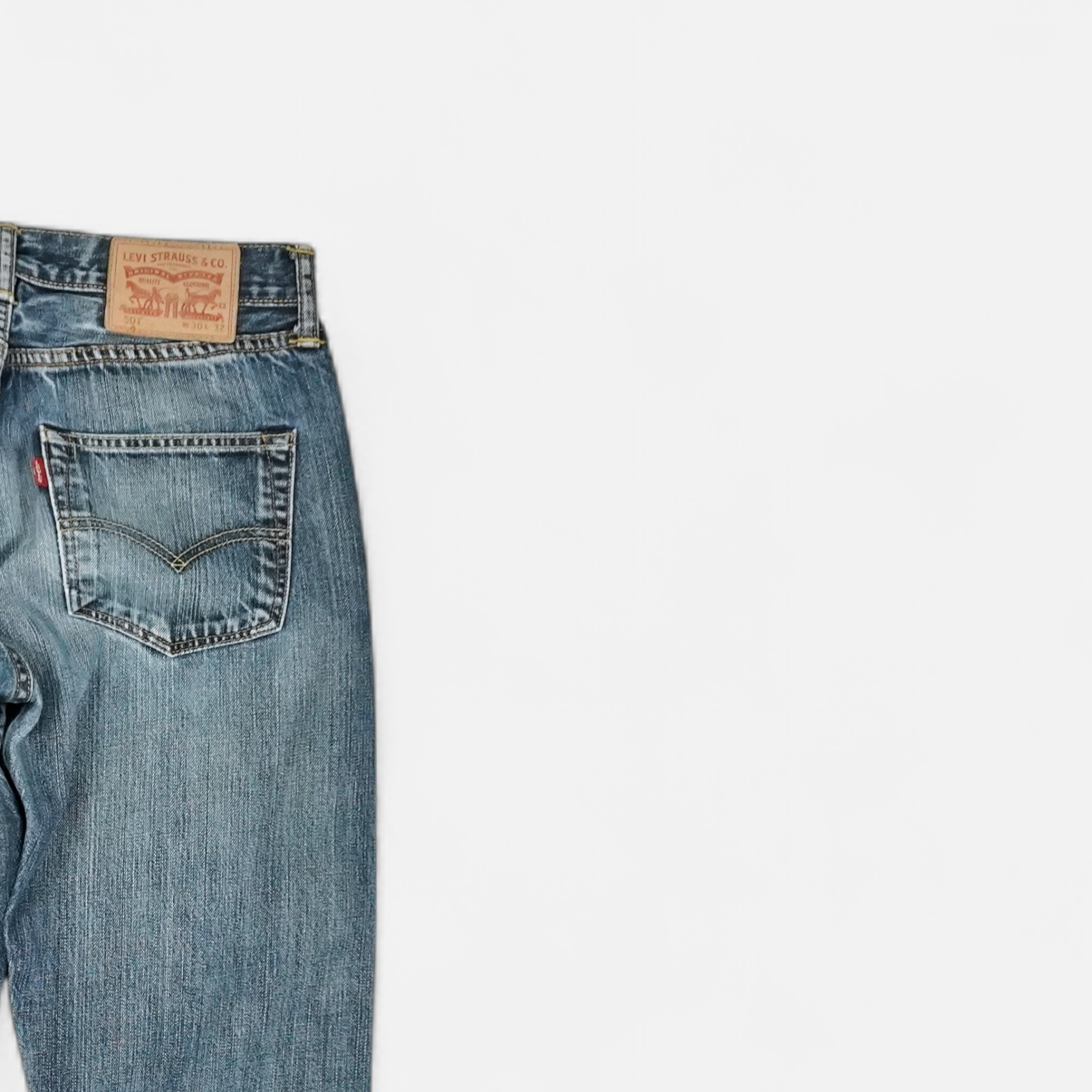 Vintage Levi Strauss & Co. Blue Jeans (W30 L32)