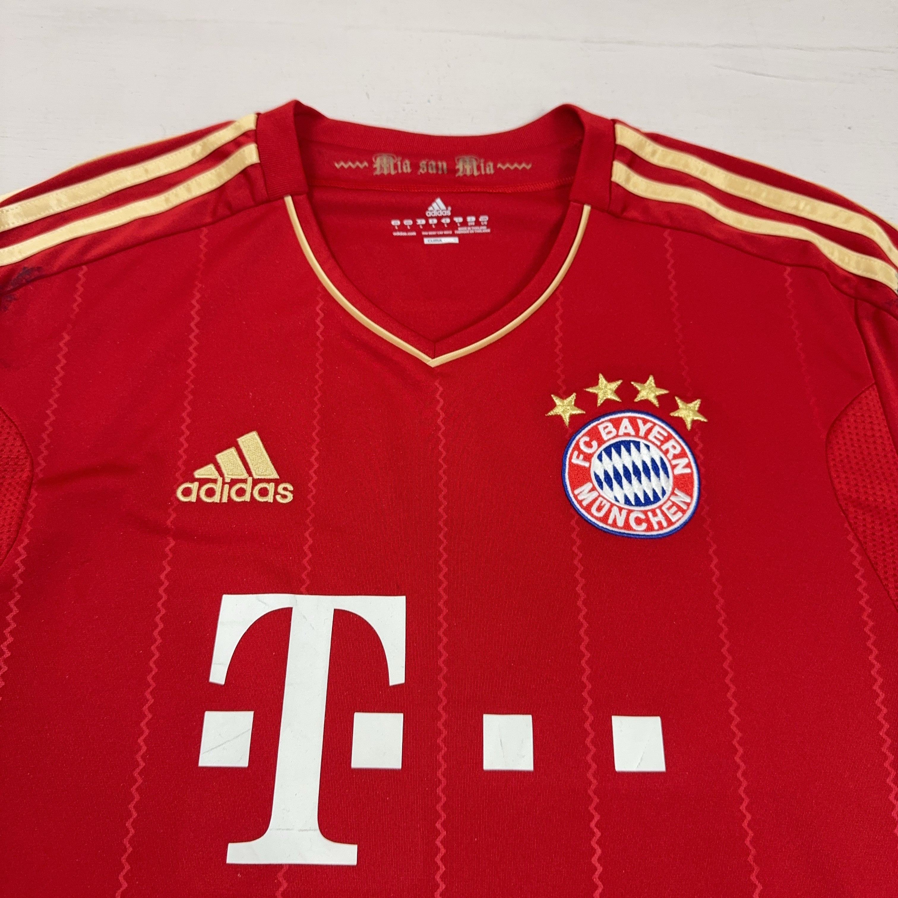 Fc Bayern München Bastian Schweinsteiger 2011/13 Adidas Home Jersey (L)