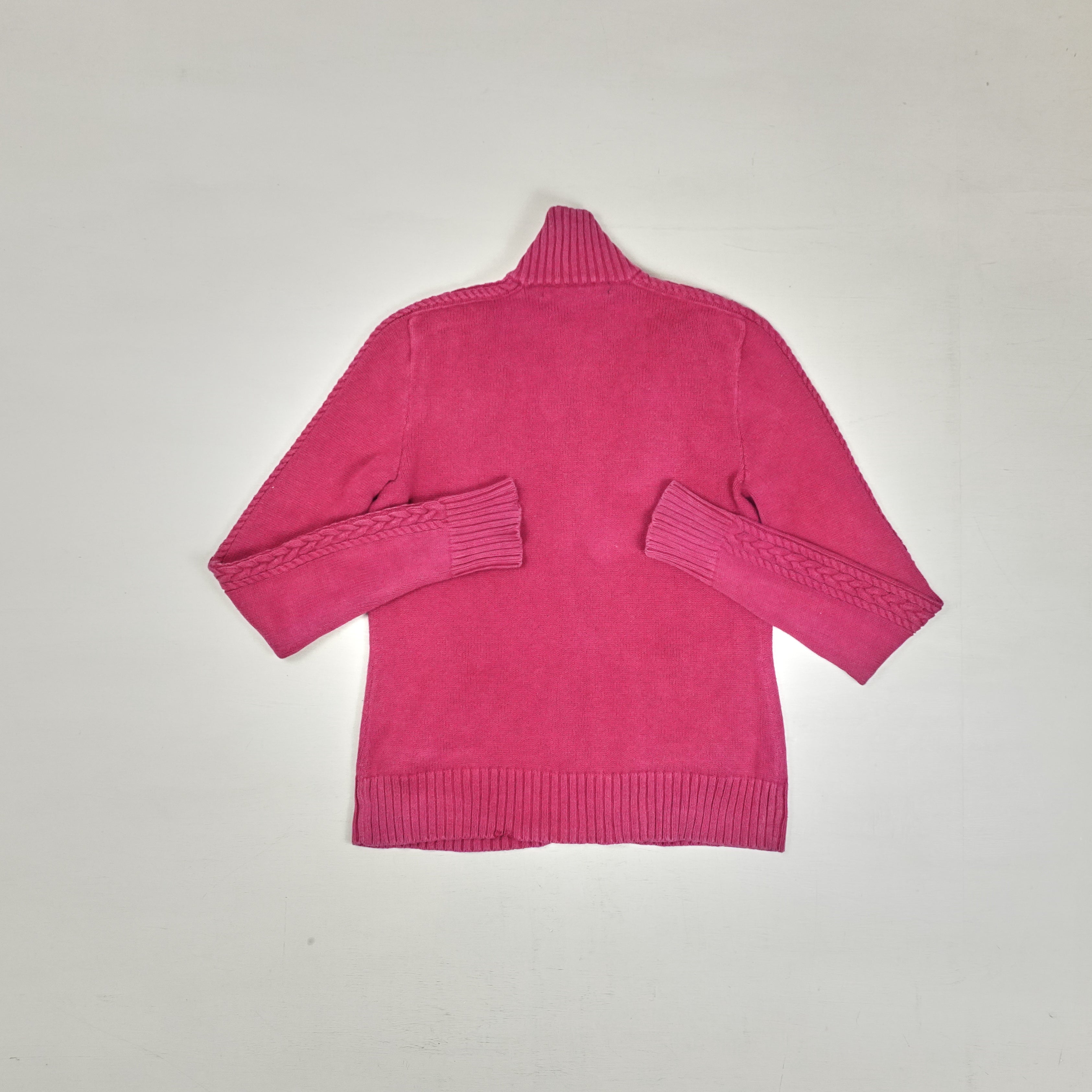 Vintage Ralph Lauren Sport Pink Knit Jumper (M)