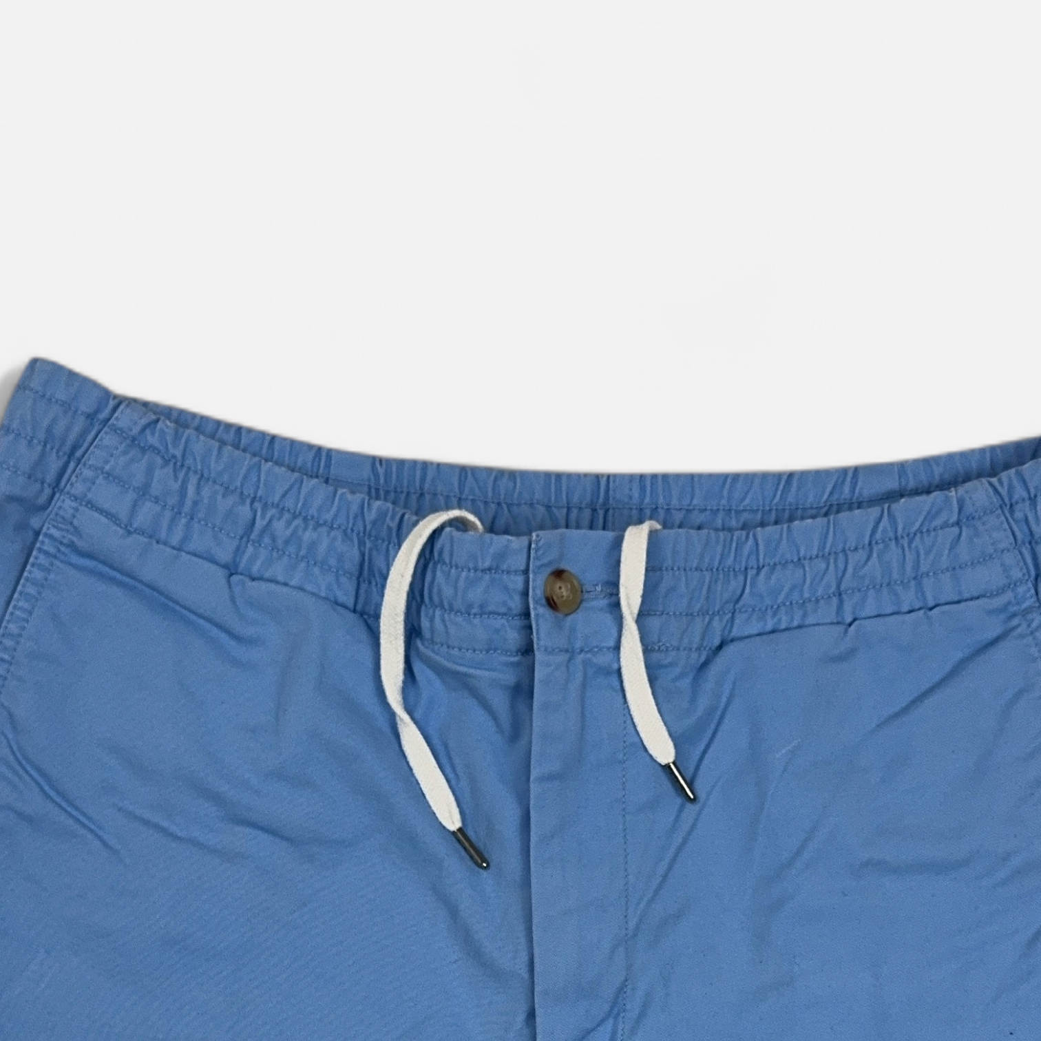 Vintage Ralph Lauren Blue Shorts (S) detail