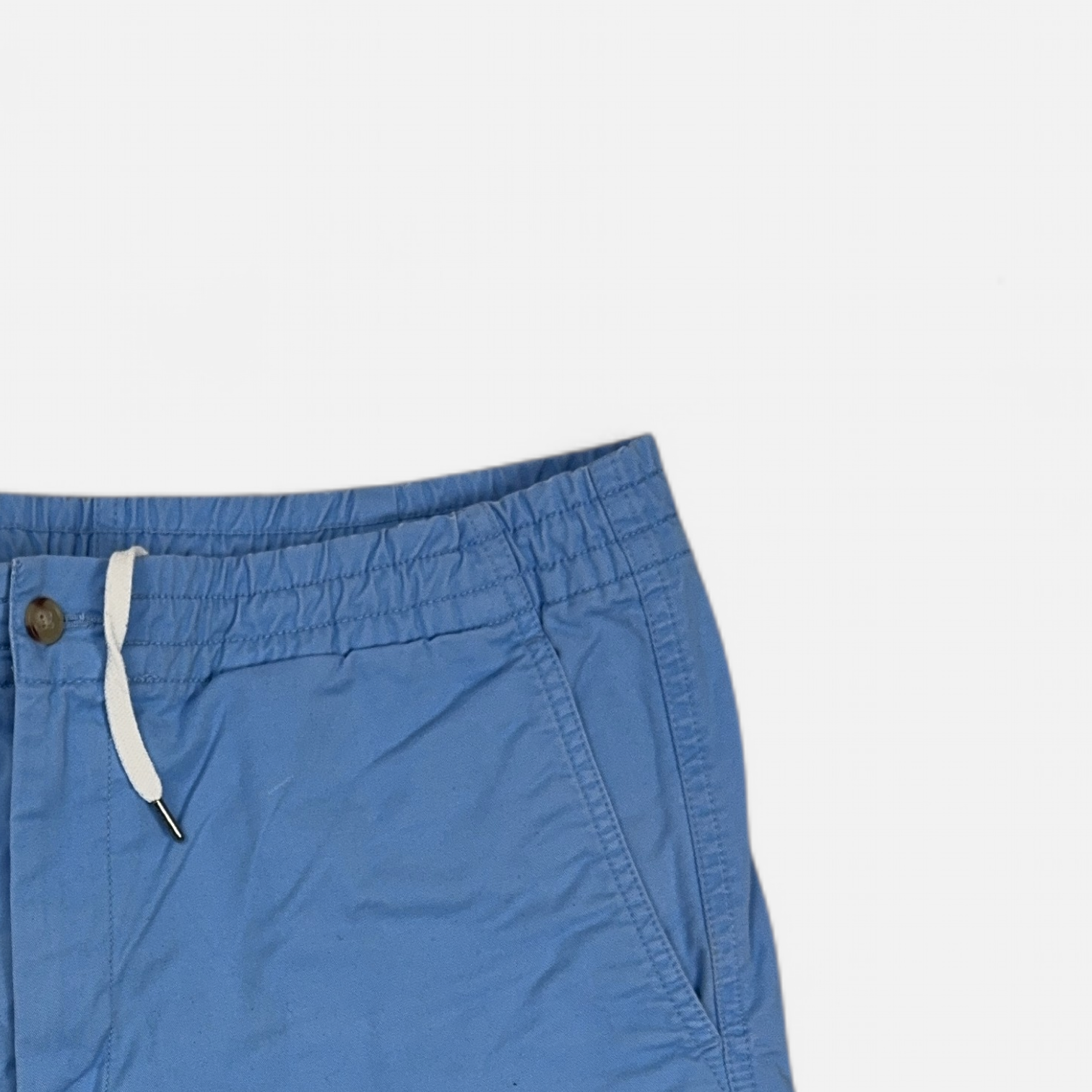 Vintage Ralph Lauren Blue Shorts (S) detail
