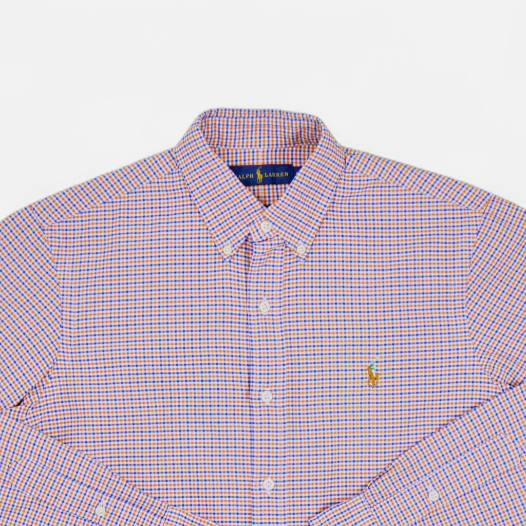 Vintage Ralph Lauren Orange Shirt ()