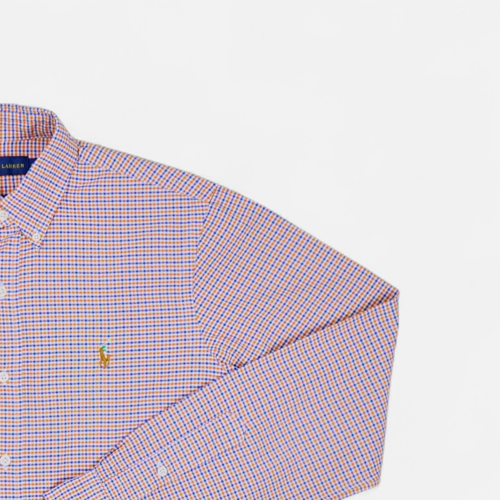 Vintage Ralph Lauren Orange Shirt ()