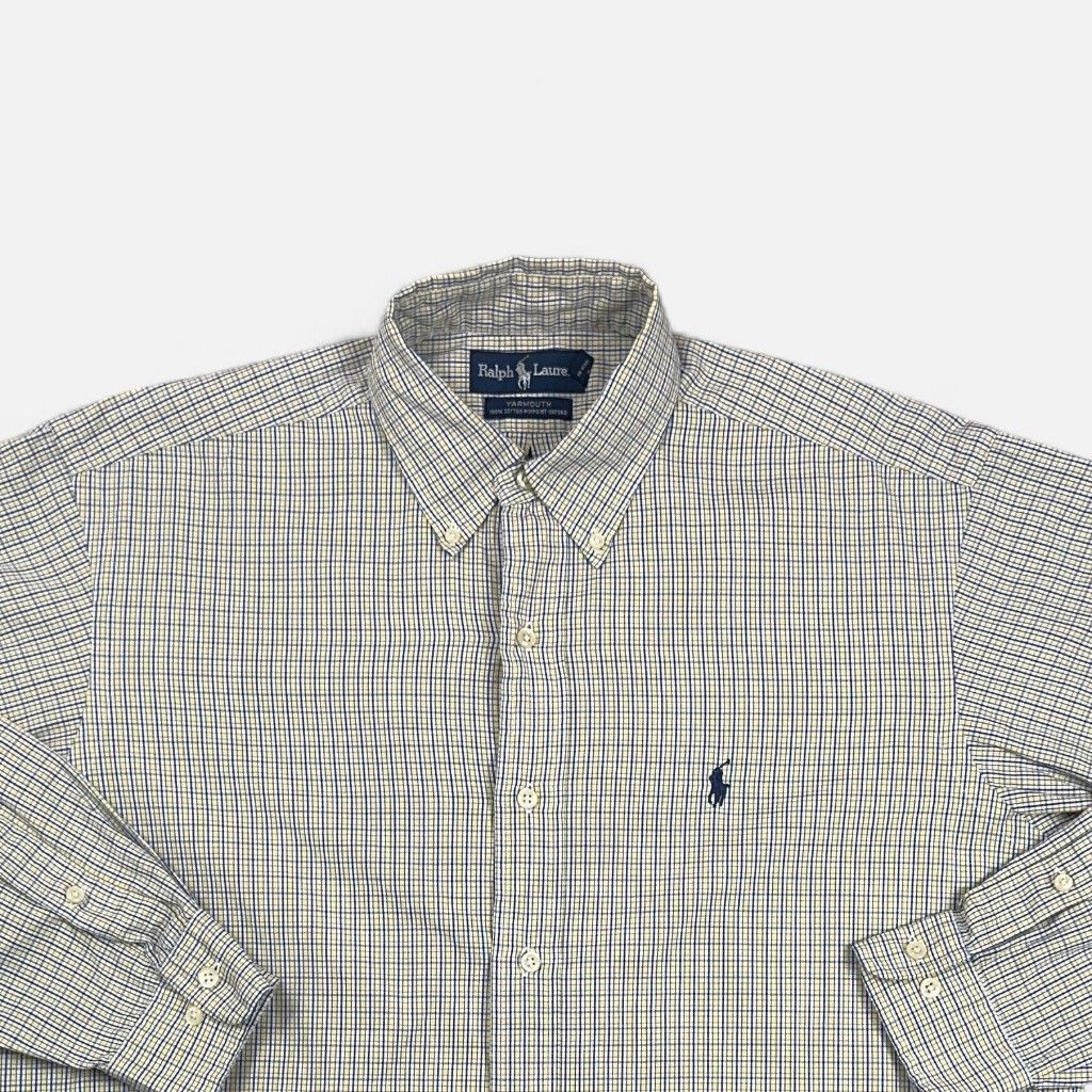 Vintage Ralph Lauren Blue Shirt (M)