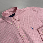 Vintage Polo Ralph Lauren Pink Shirt (L)