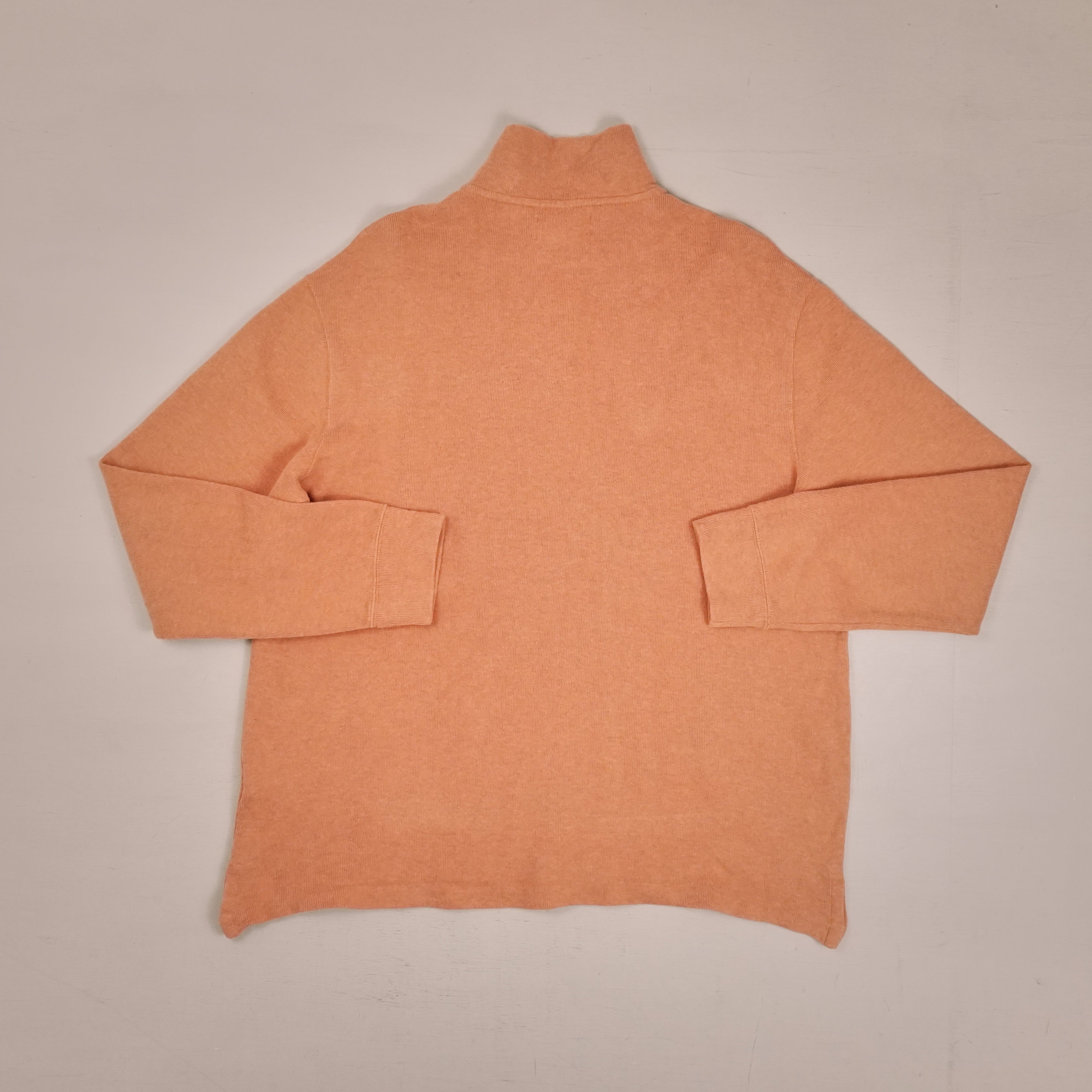 Vintage Polo By Ralph Lauren Orange 1/4 Zip (L)